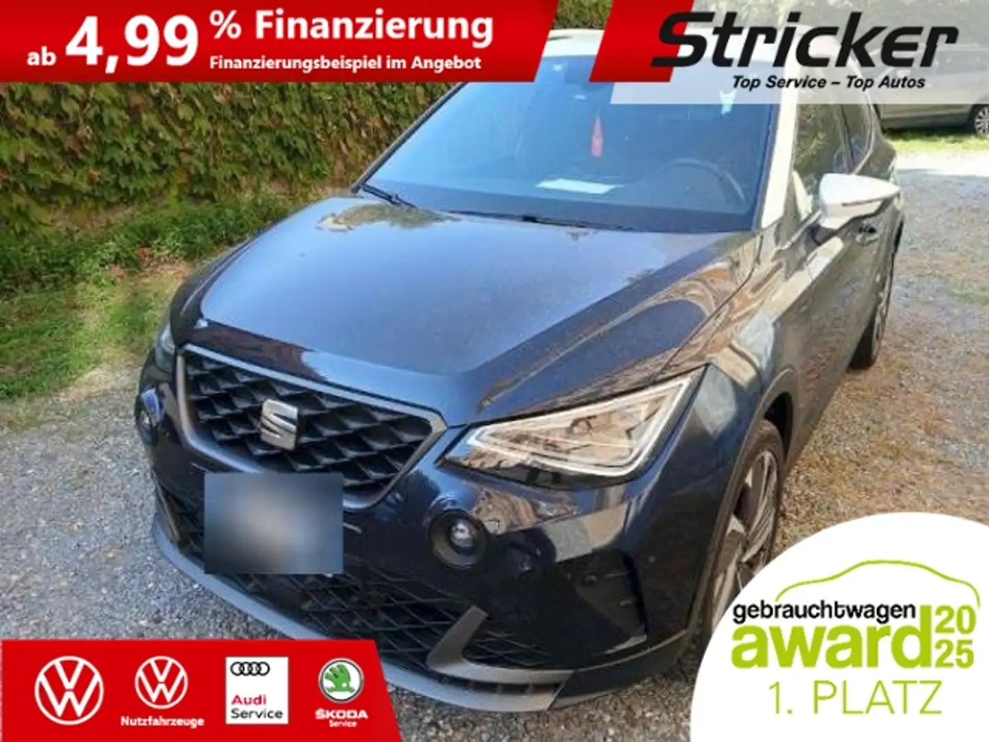 SEAT Arona FR 1.0TSI 201,-ohne Anzahlung Navi ACC LED Kamera Blau - 2