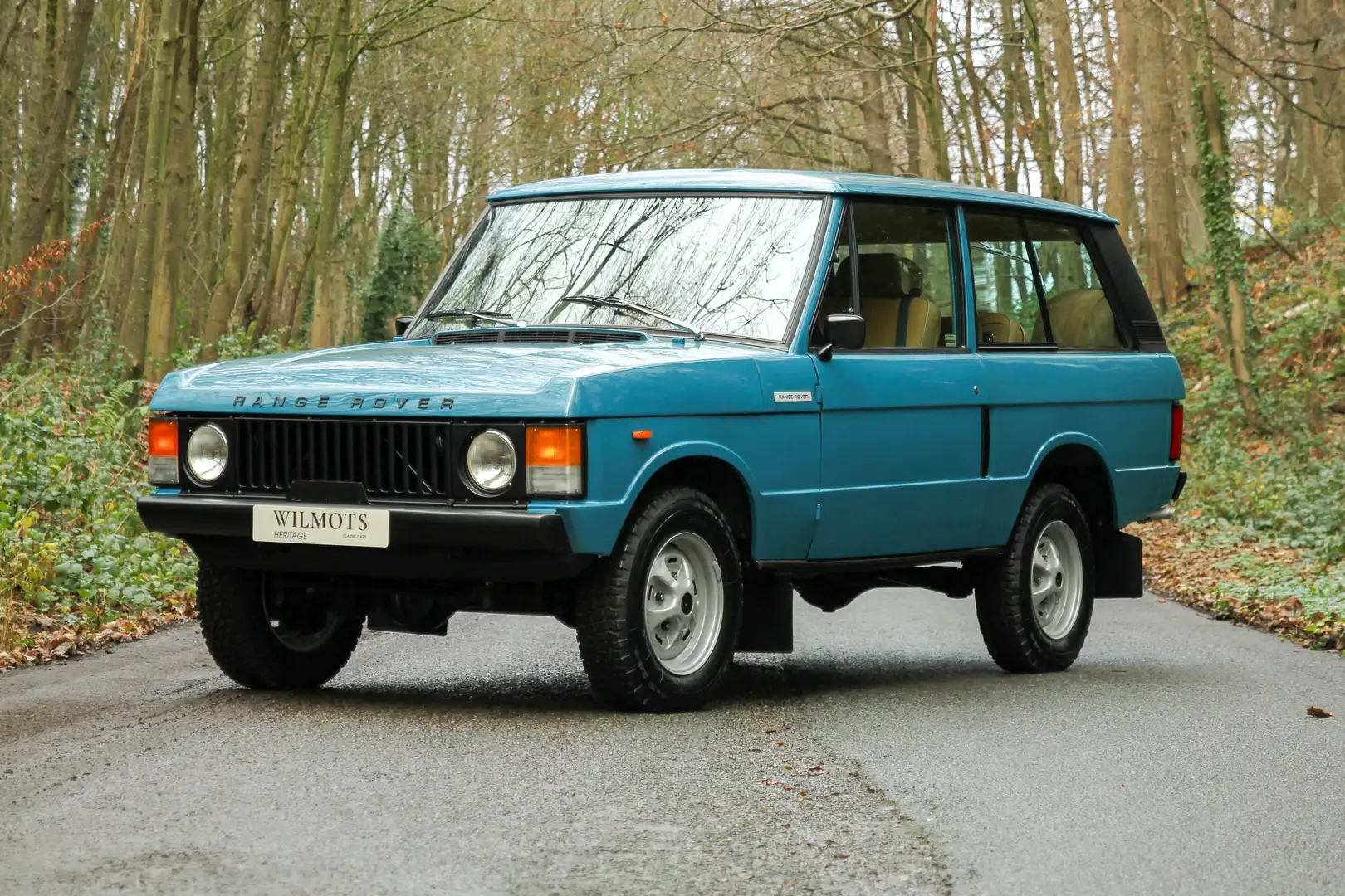 Land Rover Range Rover Suffix F - Body off - Tuscan Blue Bleu - 2