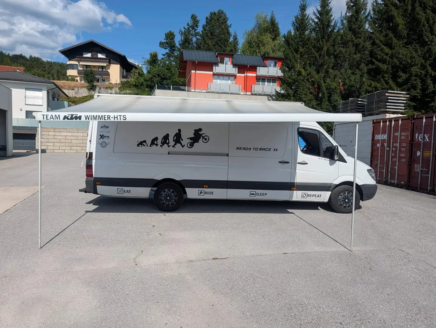 Mercedes-Benz Sprinter 319 V6 L4 H2 Camper, Wohnmobil Renntransporter - 1