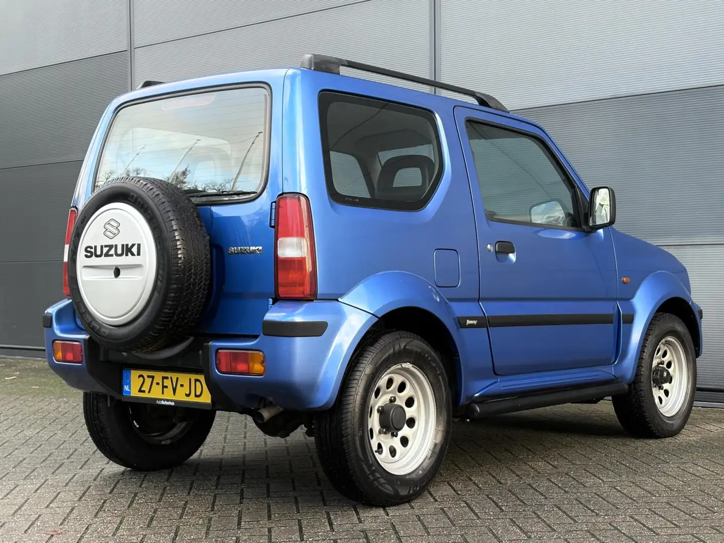 Suzuki Jimny 1.3 JX 2WD|CENTRALE VERGRENDELING|ELEK. RAMEN|BULL Blauw - 2