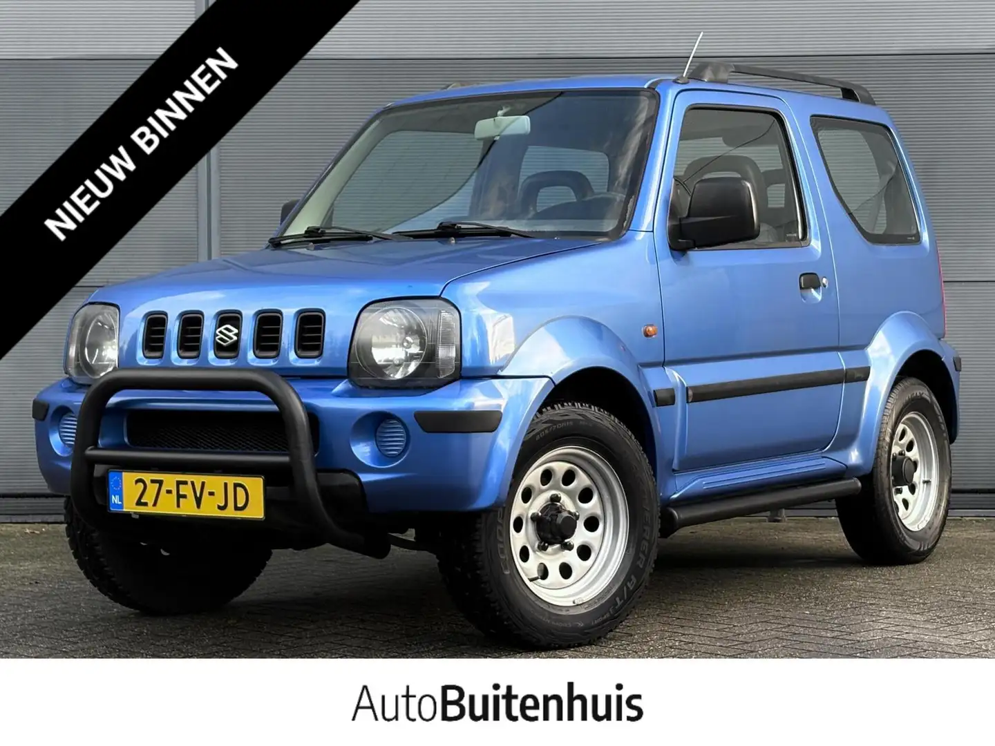 Suzuki Jimny 1.3 JX 2WD|CENTRALE VERGRENDELING|ELEK. RAMEN|BULL Blauw - 1