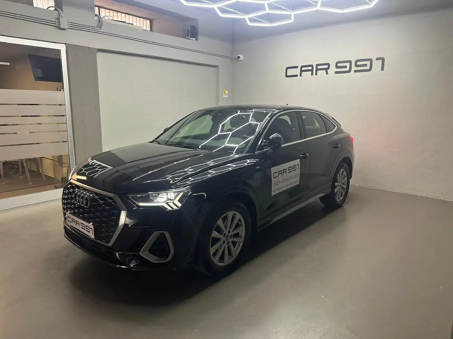 Audi Q3 35 TFSI Sportback S tronic S line Navig km certifi Nero - 1