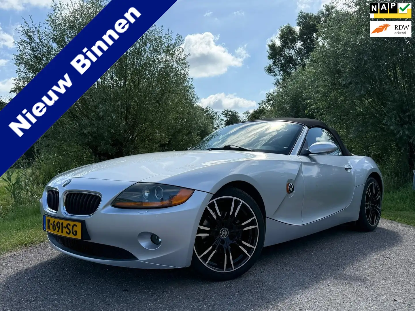 BMW Z4 Roadster 2.2i | Leder | Elektrische kap | 18" Velg Grijs - 1