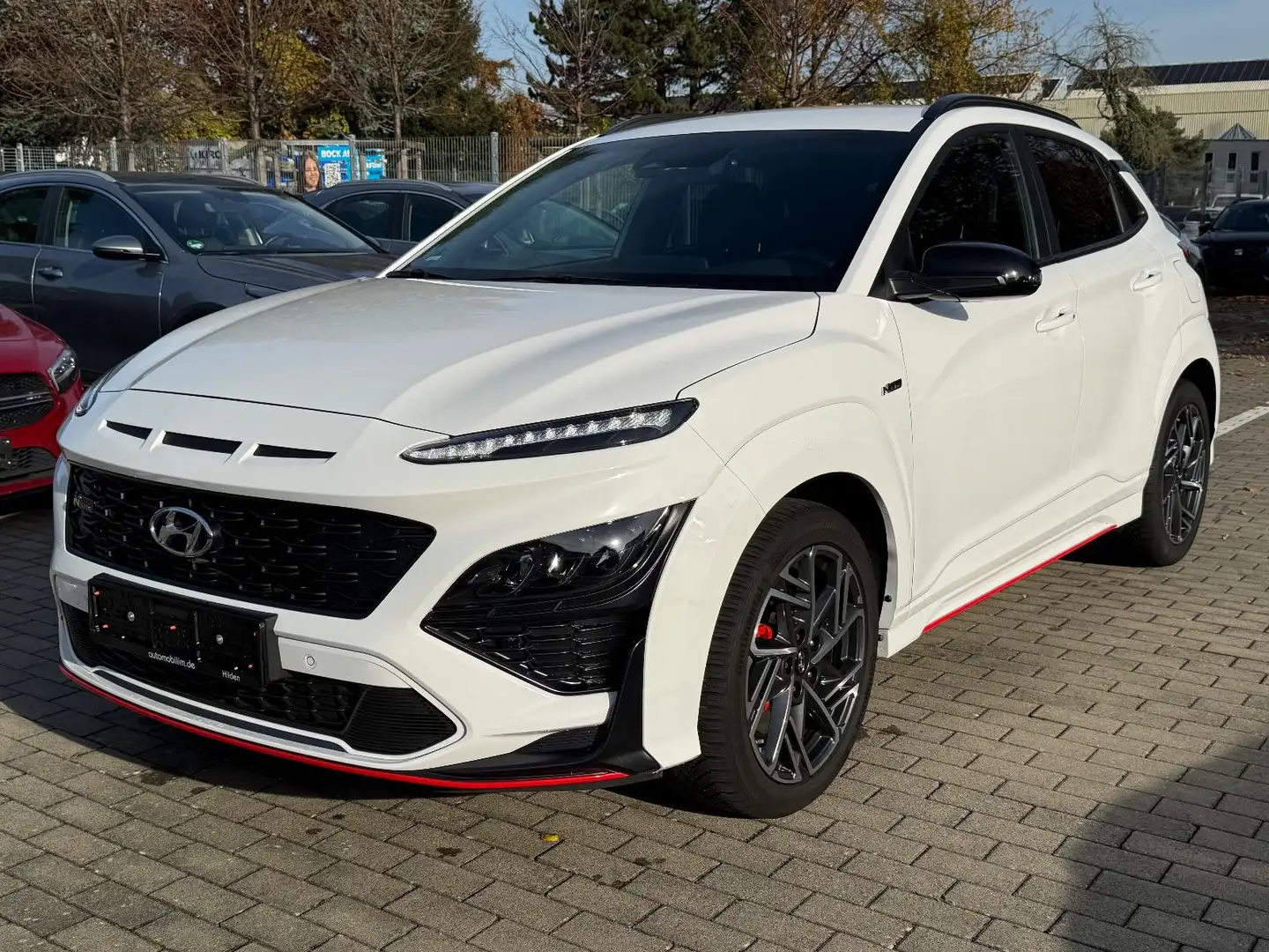 Hyundai KONA N Line 1.6 T-GDI*Assistenz*CarPlay*KAM*LED* Blanc - 2