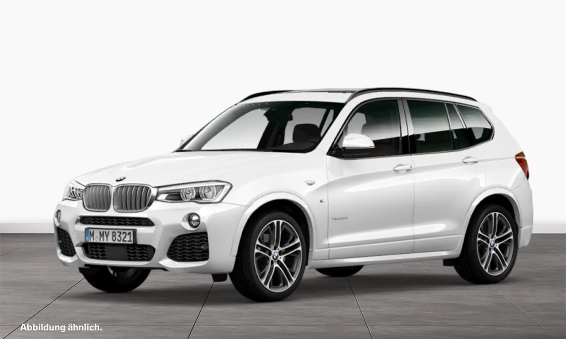 BMW X3 xDrive30d M Sport *NaviProf*AHK*HUD*H+K*PANO Blanc - 1
