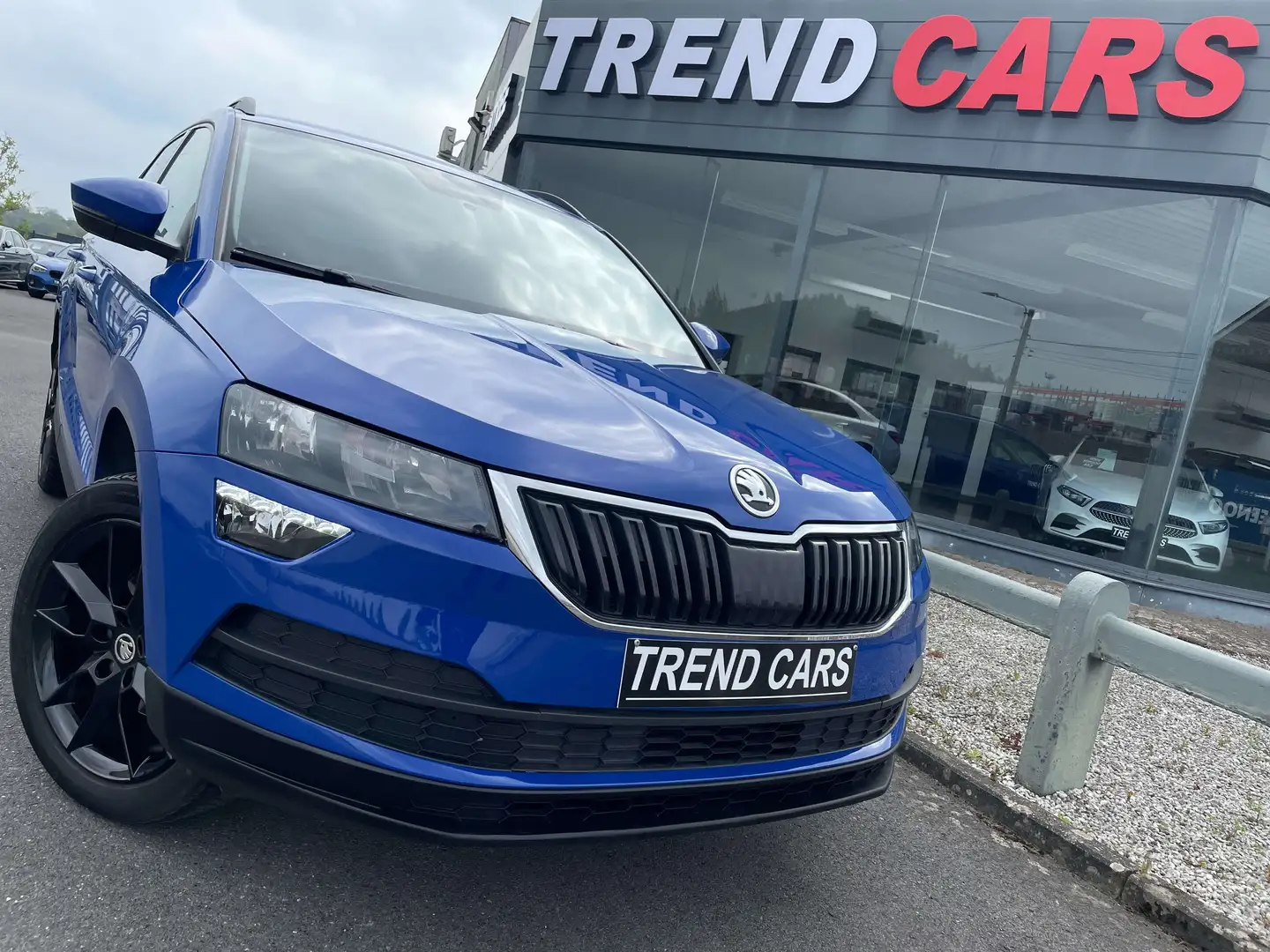 Skoda Karoq 1.0 TSI 116 ch SPORTLINE CAPTEURS CRUISE GAR.1AN Bleu - 1
