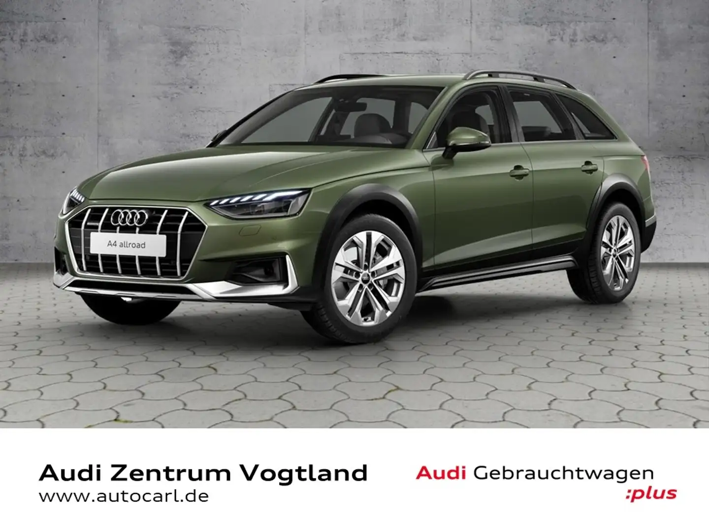 Audi A4 allroad 40 TDI quattro S-tronic Business KLIMA LED NAVI Grün - 1