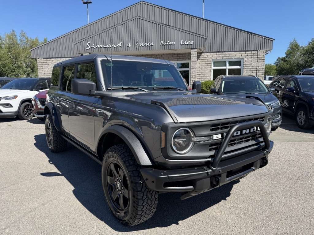 2024 Ford Bronco BLACK DIAMOND 2.7L ECOBOOST 4X4 CUIR NAVIGATION