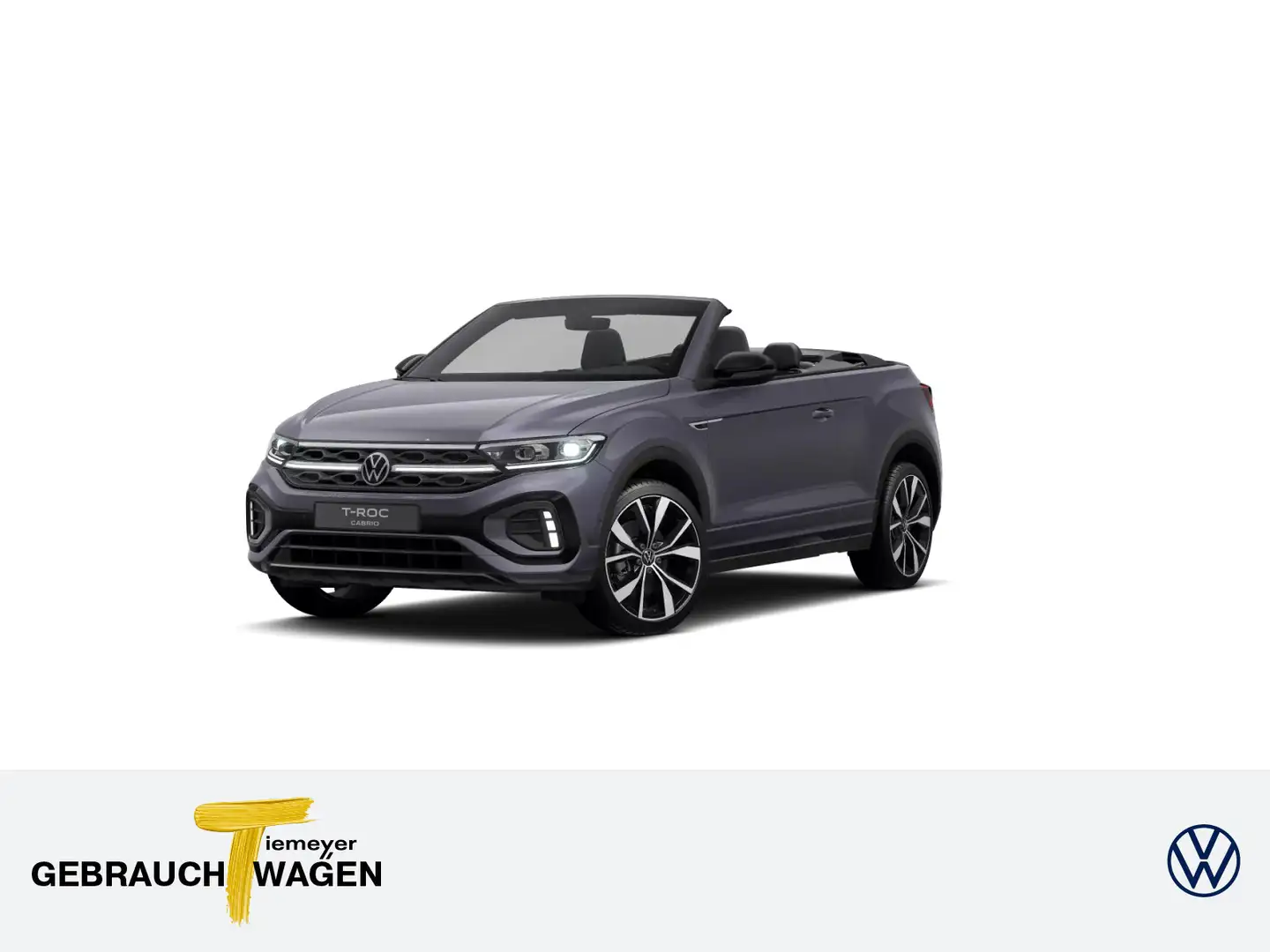 Volkswagen T-Roc Cabrio 1.5 TSI DSG R-LINE BLACK LM19 IQ.LI Grau - 1