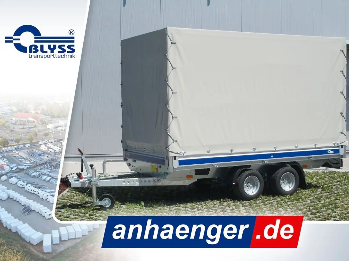 Blyss Hochlader 310x160x180cm 2700kg GG Hochplane - 1