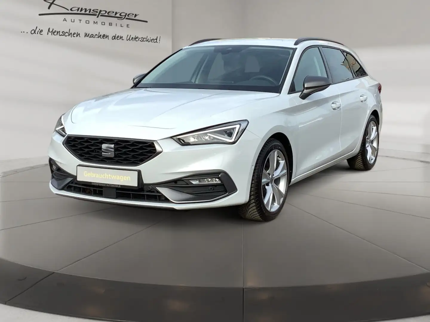 SEAT Leon Sportstourer 1.5 eTSI FR LED/Assist/Kamera/ Blanc - 2