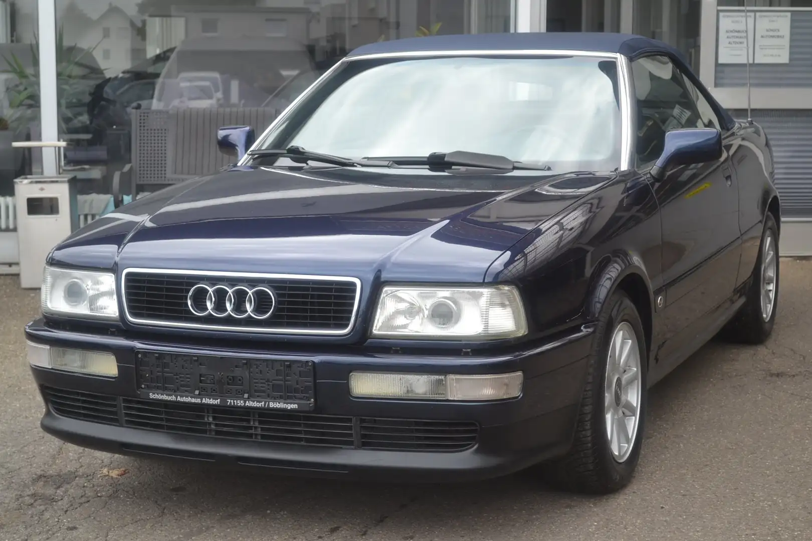 Audi Cabriolet 80 Cabriolet 2.6 Automatik*T.Leder*KLIMA*el.Verd Blau - 1