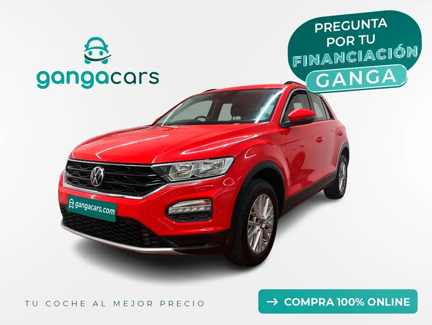 Volkswagen T-Roc 1.5 TSI Advance DSG7 Rojo - 1