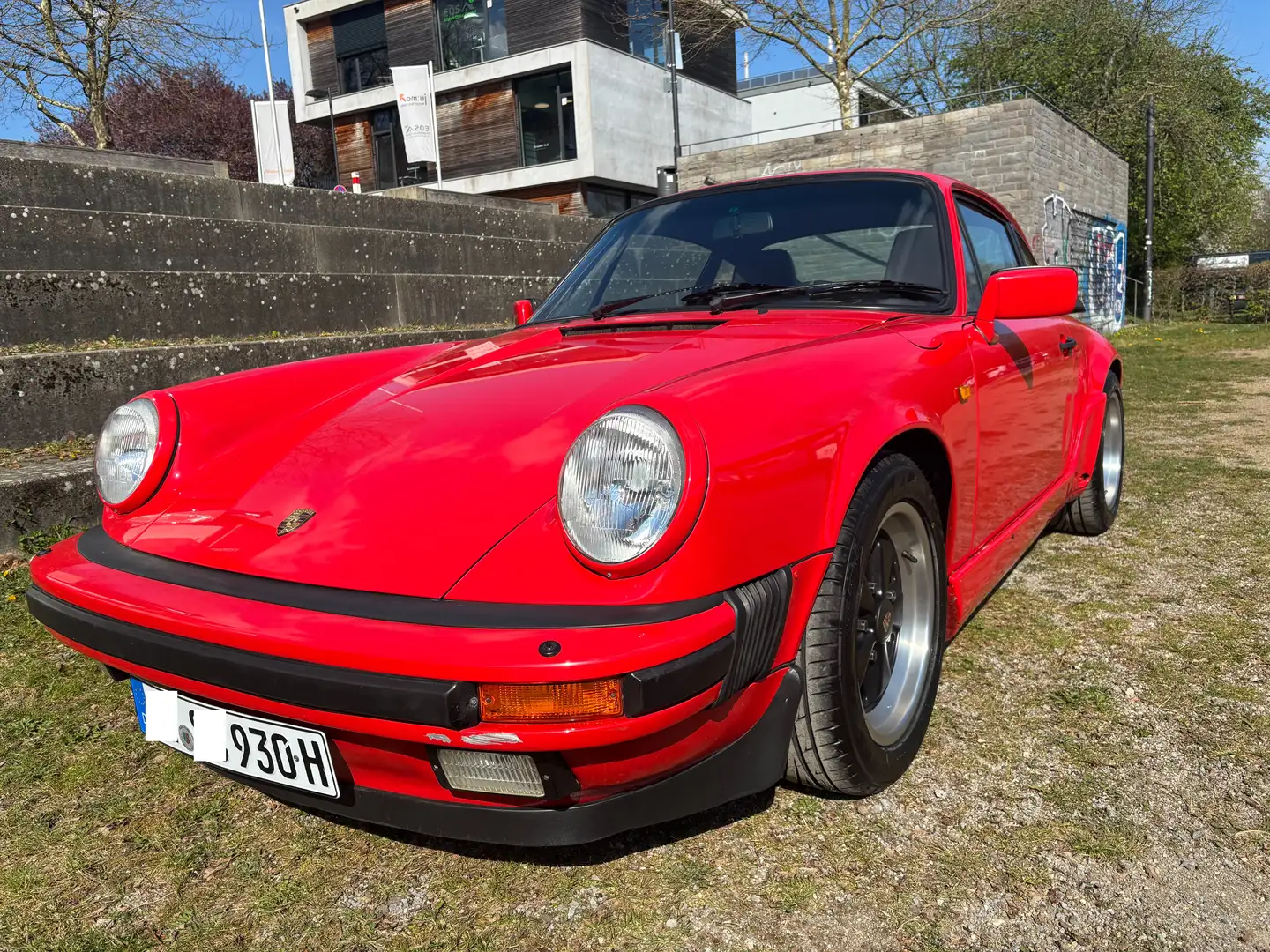 Porsche 911 Carrera dt. Fahrzeug "H-Zulassung" Rot - 1