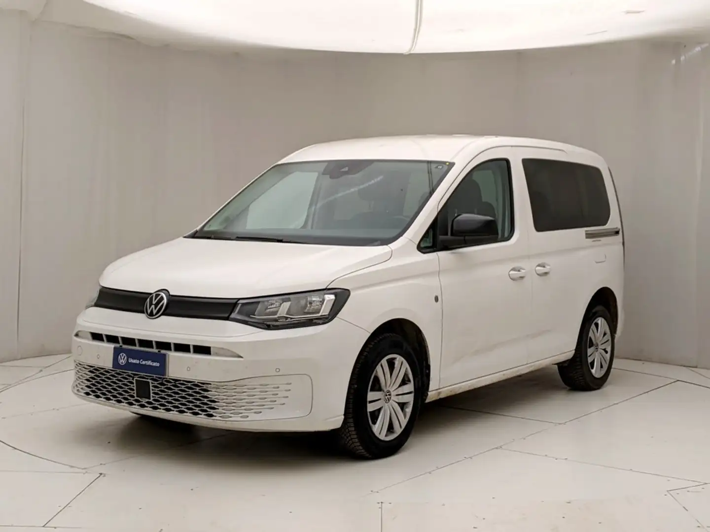 Volkswagen Caddy 2.0 TDI 102 CV Space Білий - 1