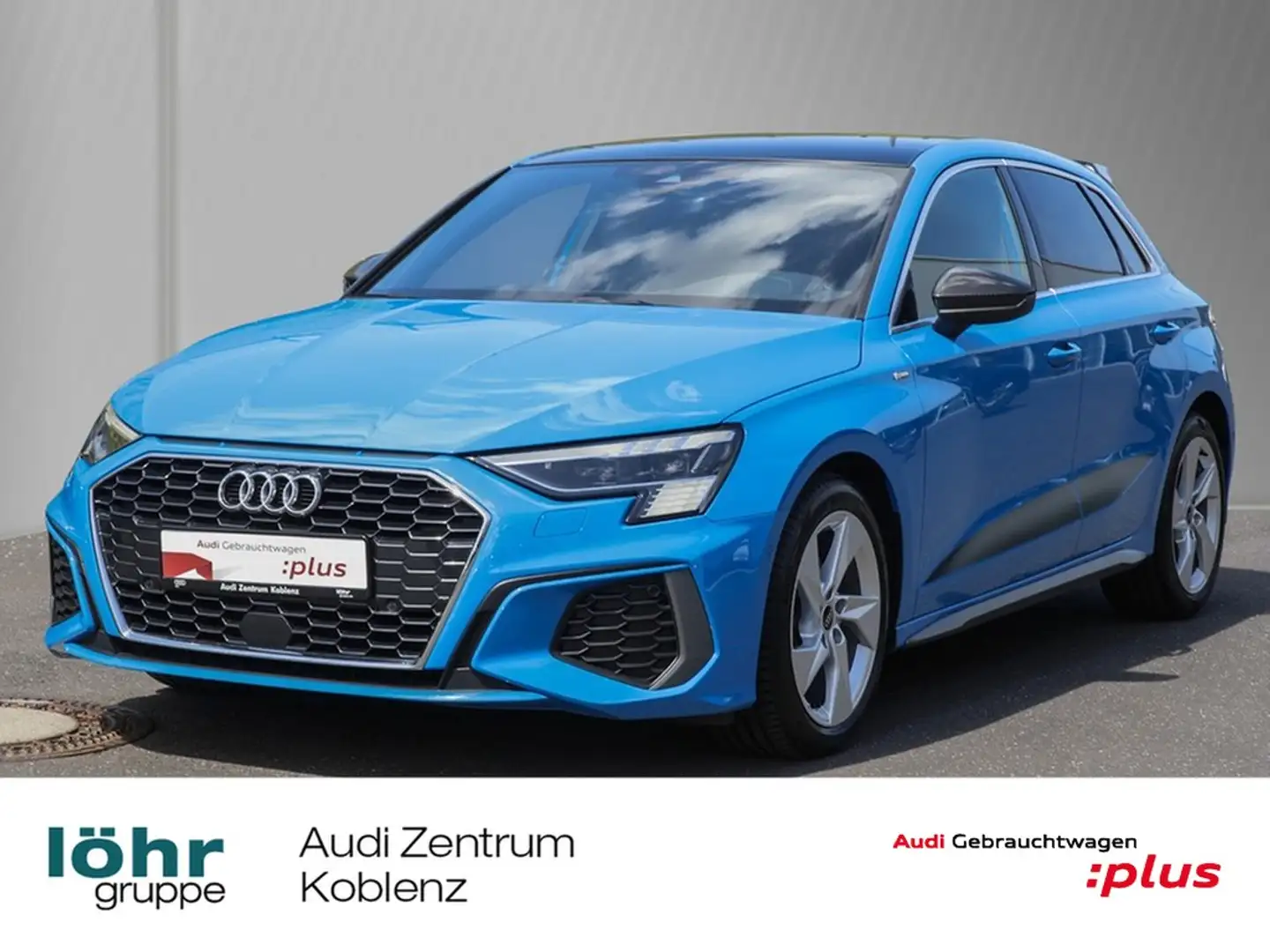 Audi A3 Sportback 35 TFSI S line s-tronic ACC Matrix Blau - 1