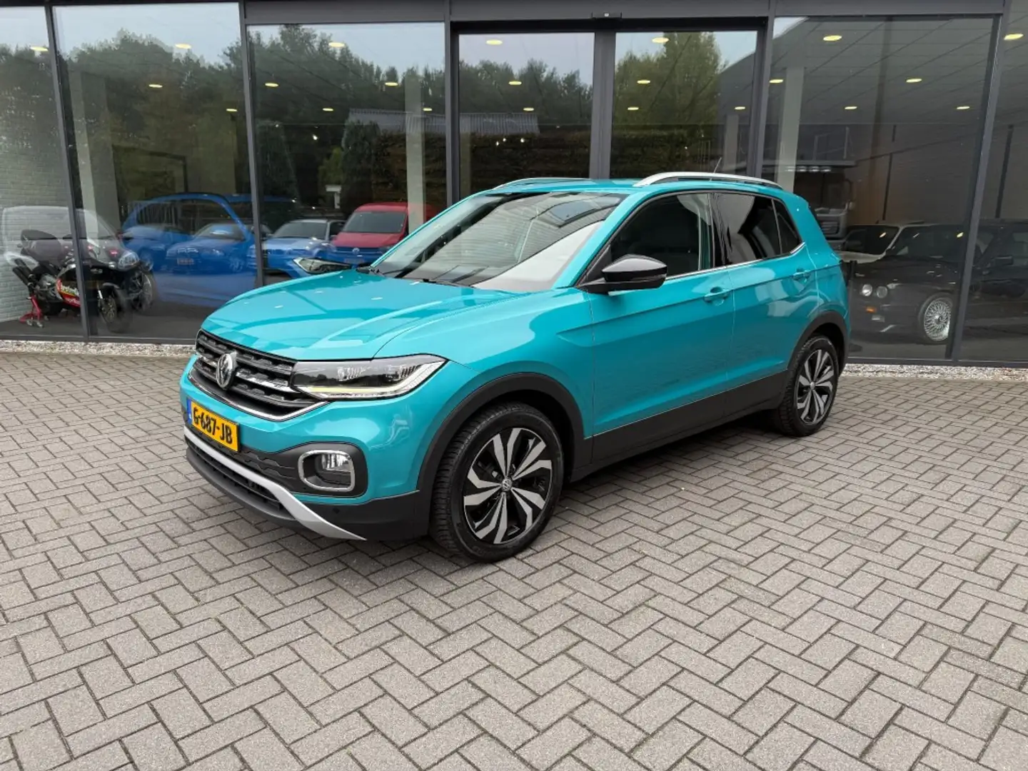 Volkswagen T-Cross 1.0 TSI Style,LED,Keyless,BLIS,Adapt Cruise,Camera Grün - 1