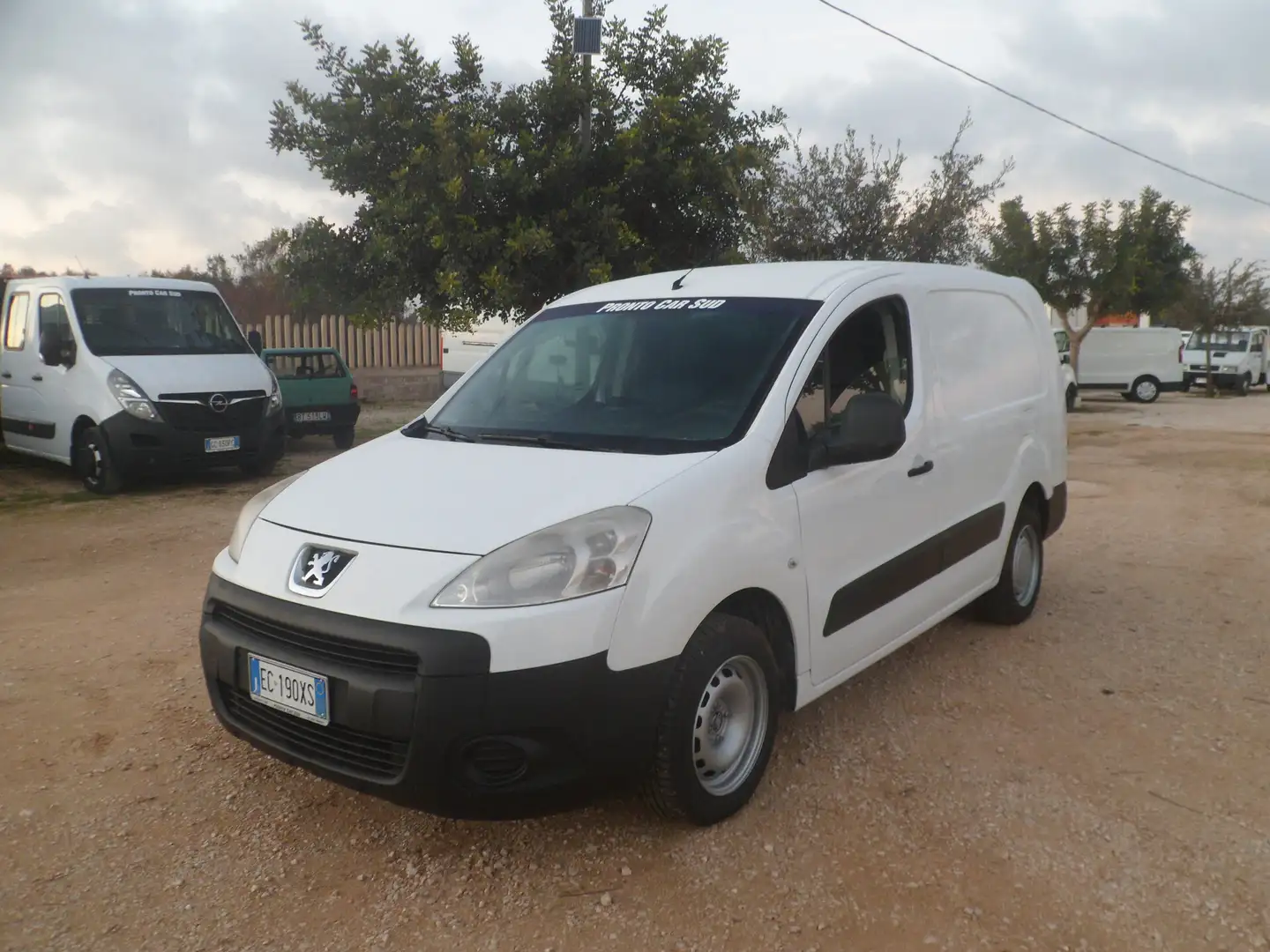 Peugeot Partner furgone maxi 3 posti Blanc - 1