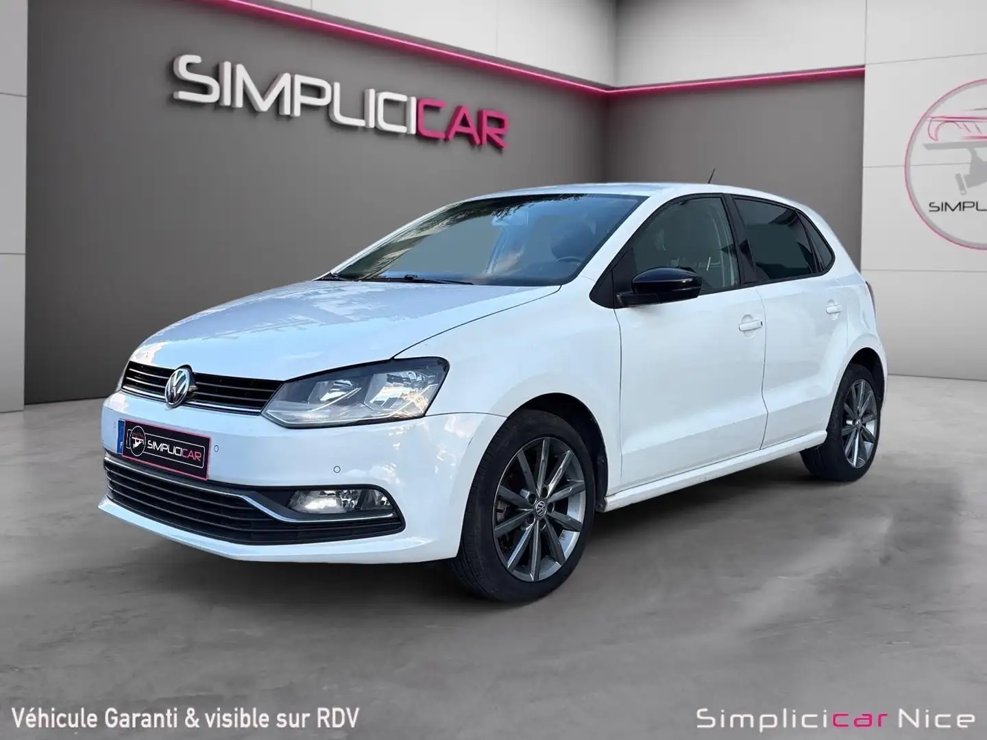 Volkswagen Polo Polo 1.4 TDI 90 BlueMotion Technology Sportline Blanc - 2