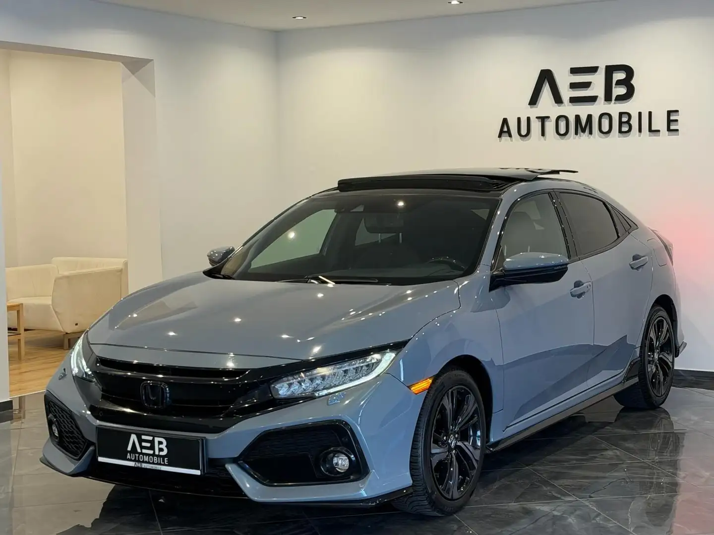 Honda Civic 1.5 Sport Plus**PANO**ACC**RFK**SHZ**UVM** Silber - 1