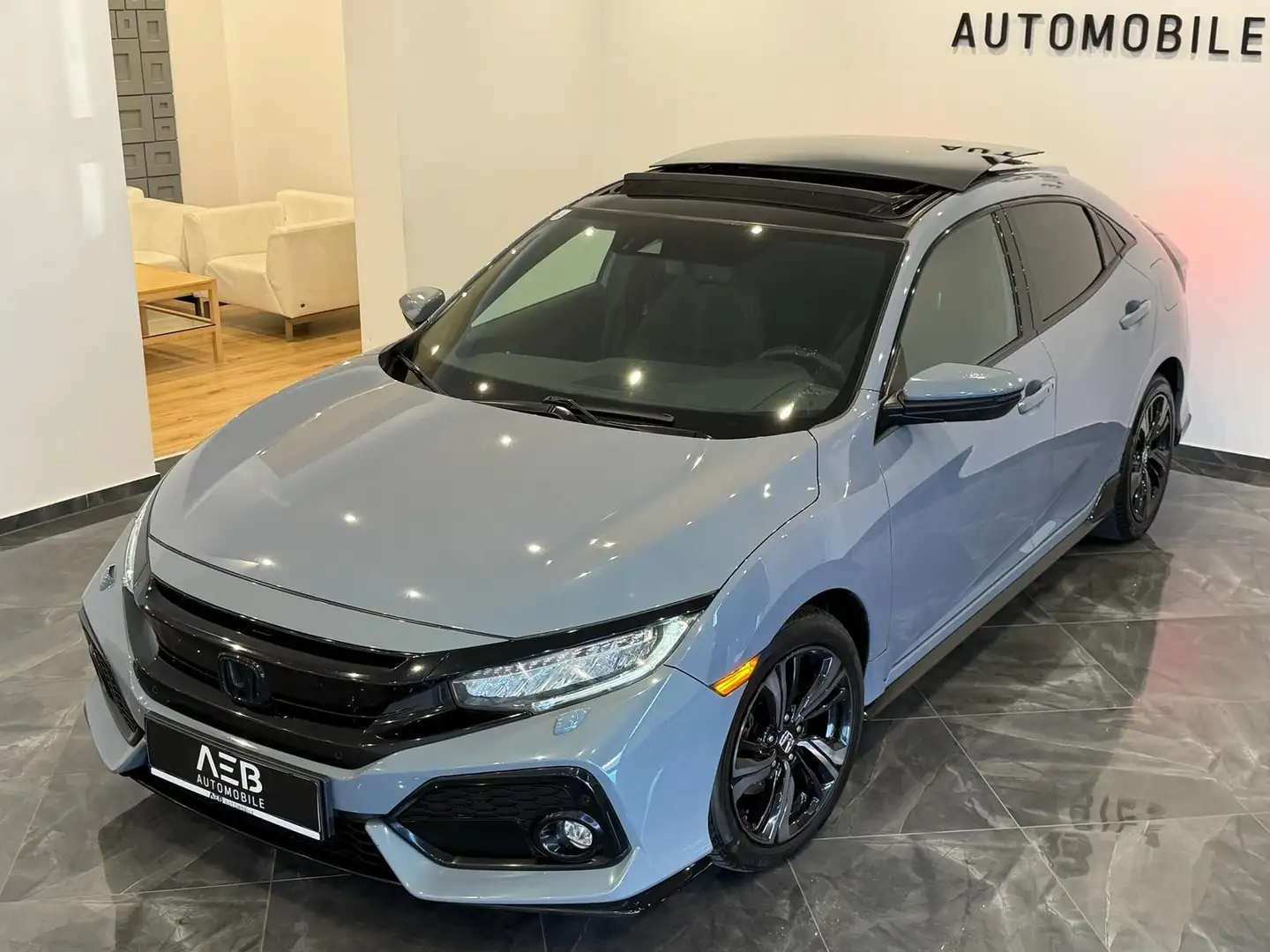 Honda Civic 1.5 Sport Plus**PANO**ACC**RFK**SHZ**UVM** Silber - 2