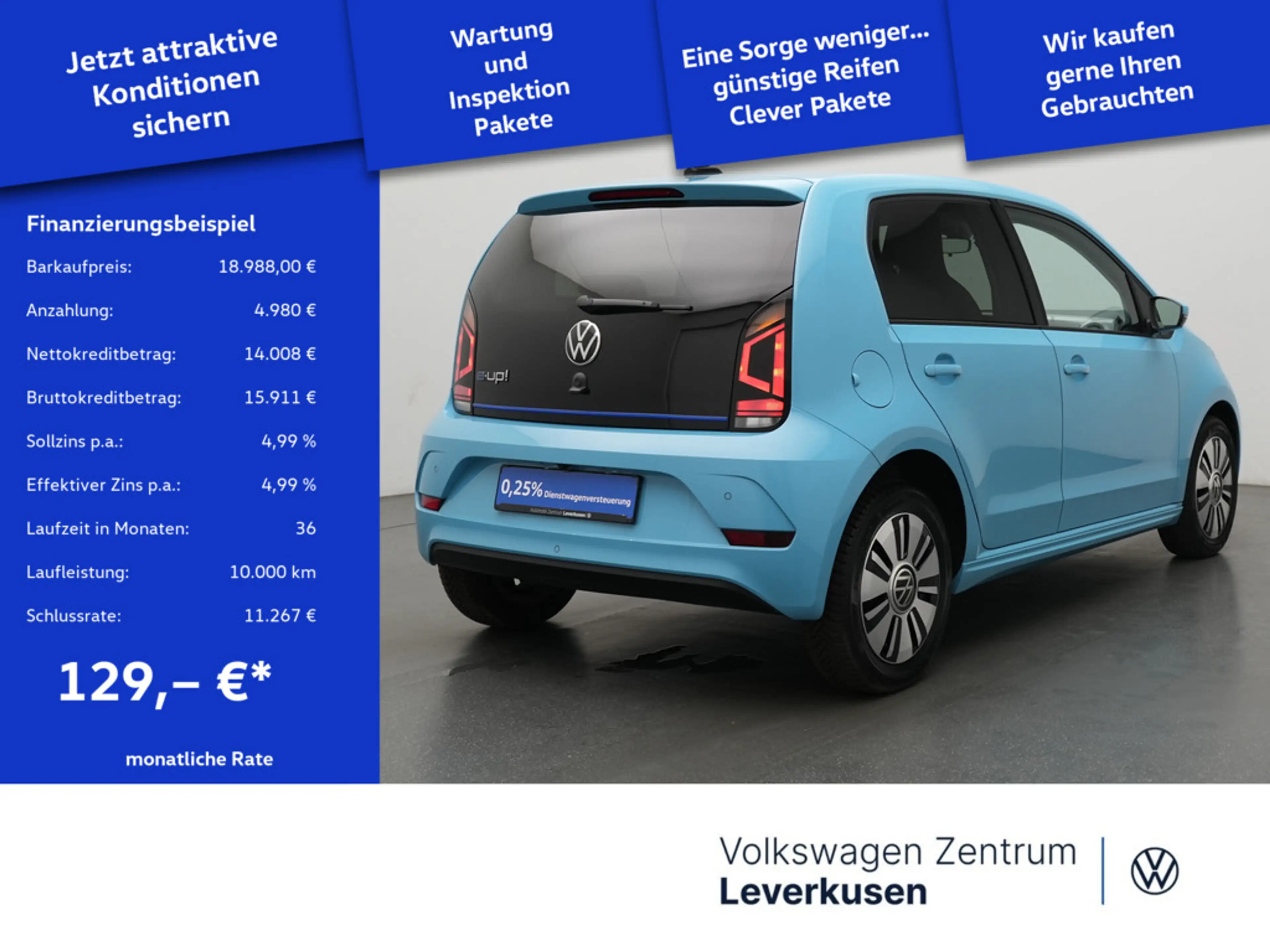 Volkswagen e-up! Edition PDC SHZ KAM PORT NAVI — photo 2
