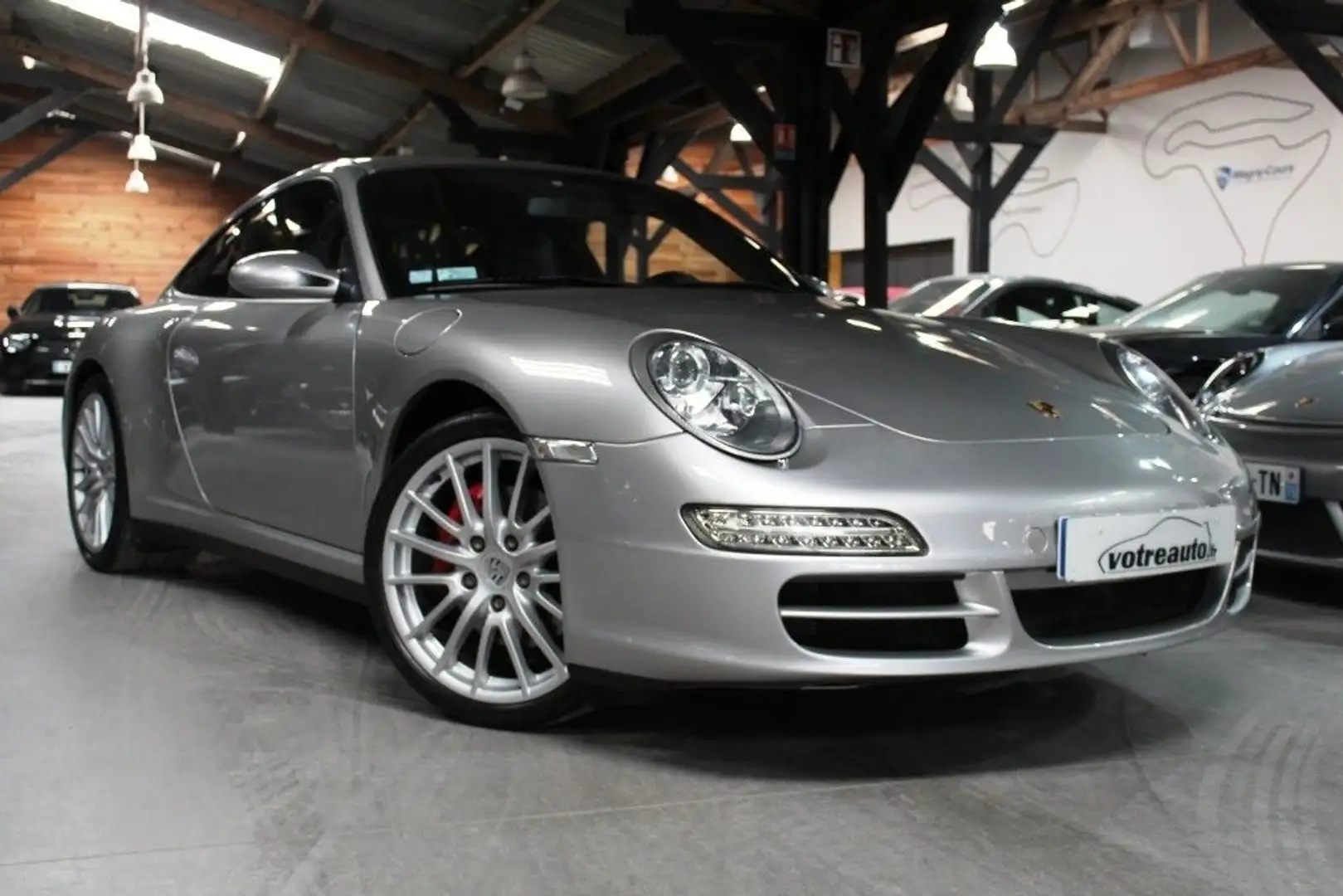 Porsche 911 (997) 3.8 355 CARRERA 4S TIPTRONIC S Gris - 1