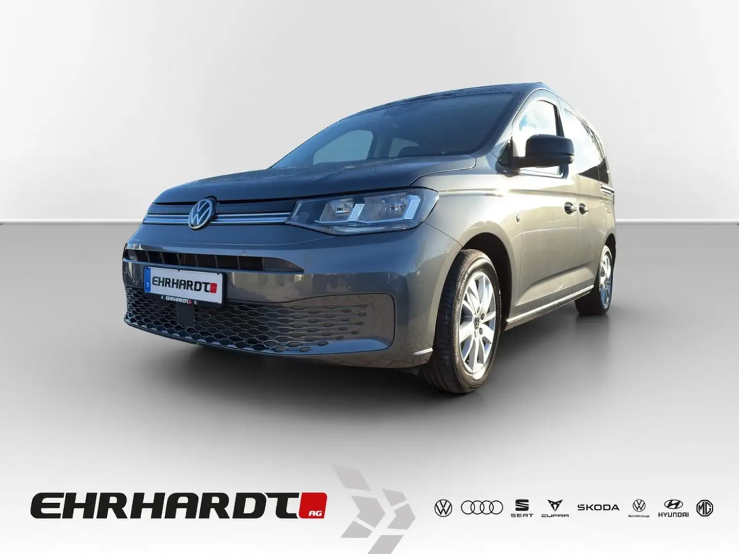 Volkswagen Caddy 2.0 TDI Life AHK*NAV*SHZ*TEMP*PDC*KAMERA*BEH.FR... Grau - 1