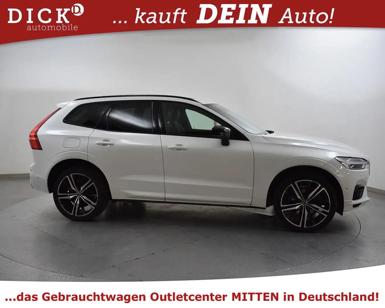 Volvo XC60 R Design H AWD LUFT+PANO+MEMO+B&W+VOLL+21" Weiß - 2