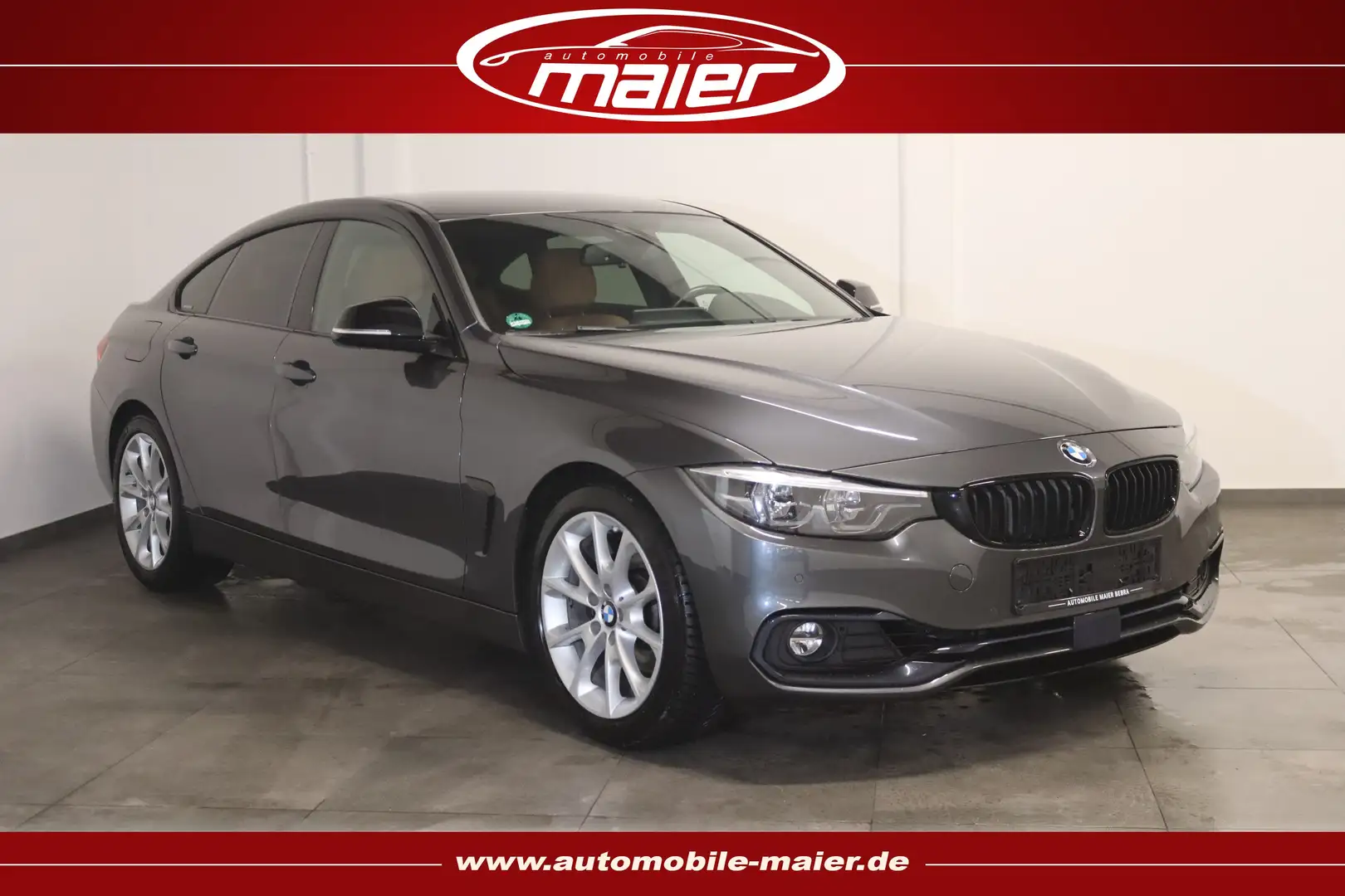 BMW 430 Sport Line Shadow Navi-LED-HUD- Gris - 1