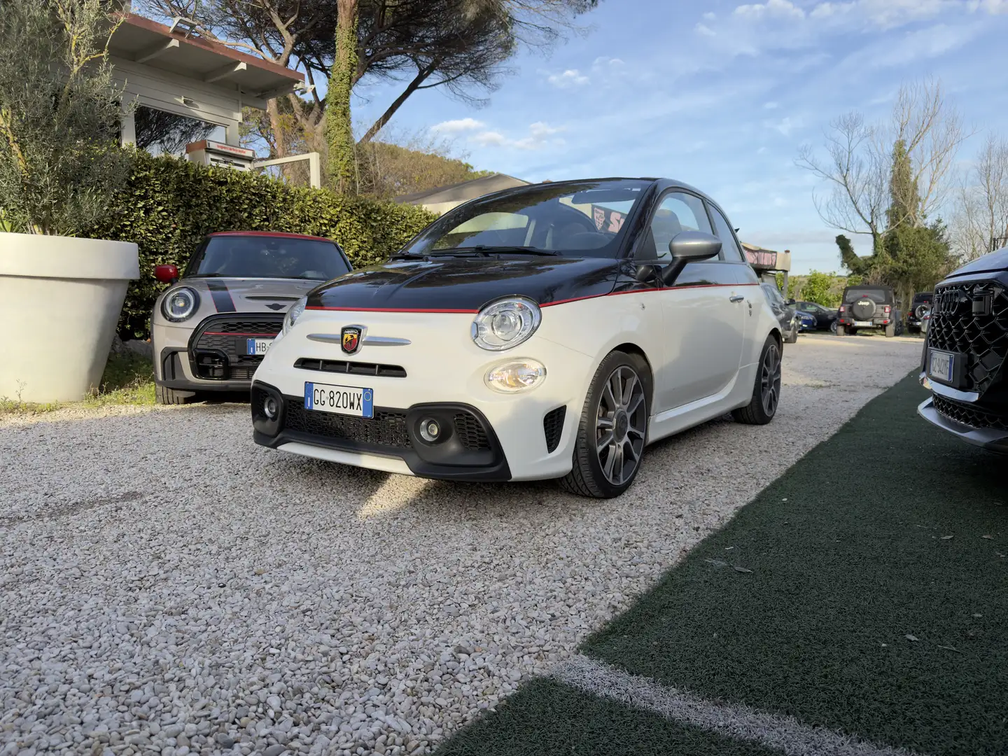 Abarth 595C 1.4 t-jet Turismo 165cv Beige - 1