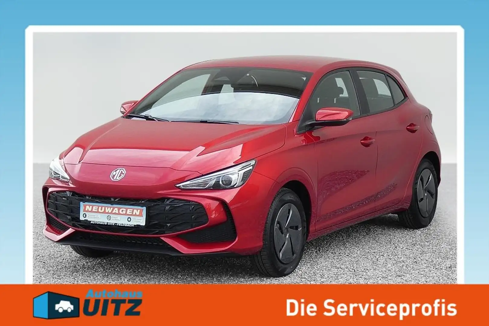 MG MG3 Select +ACC+RFK+Navi+Klima Червоний - 1