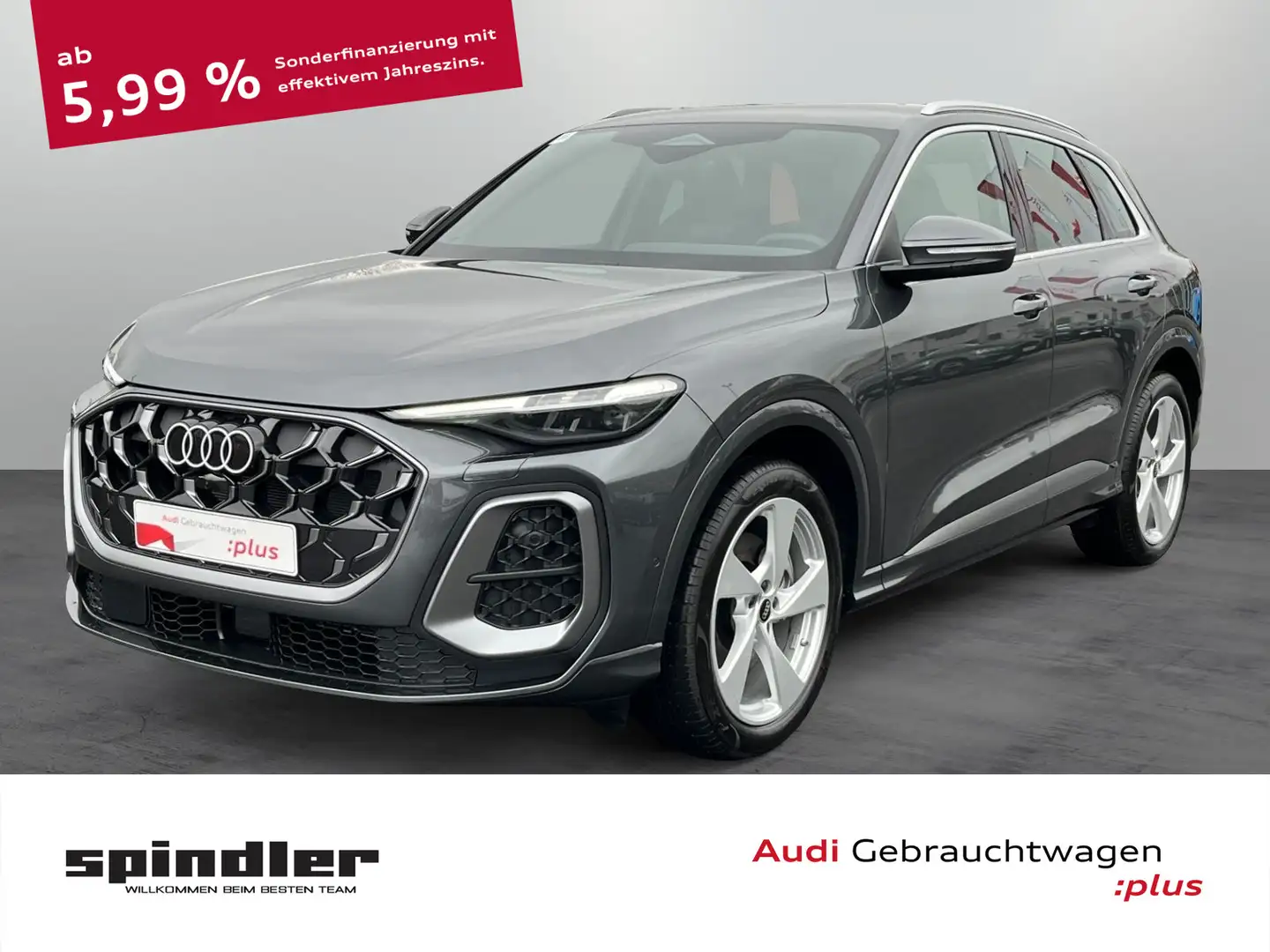 Audi Q5 S-Line 40 TDI quattro S-tronic / B&O, Headup Grau - 1