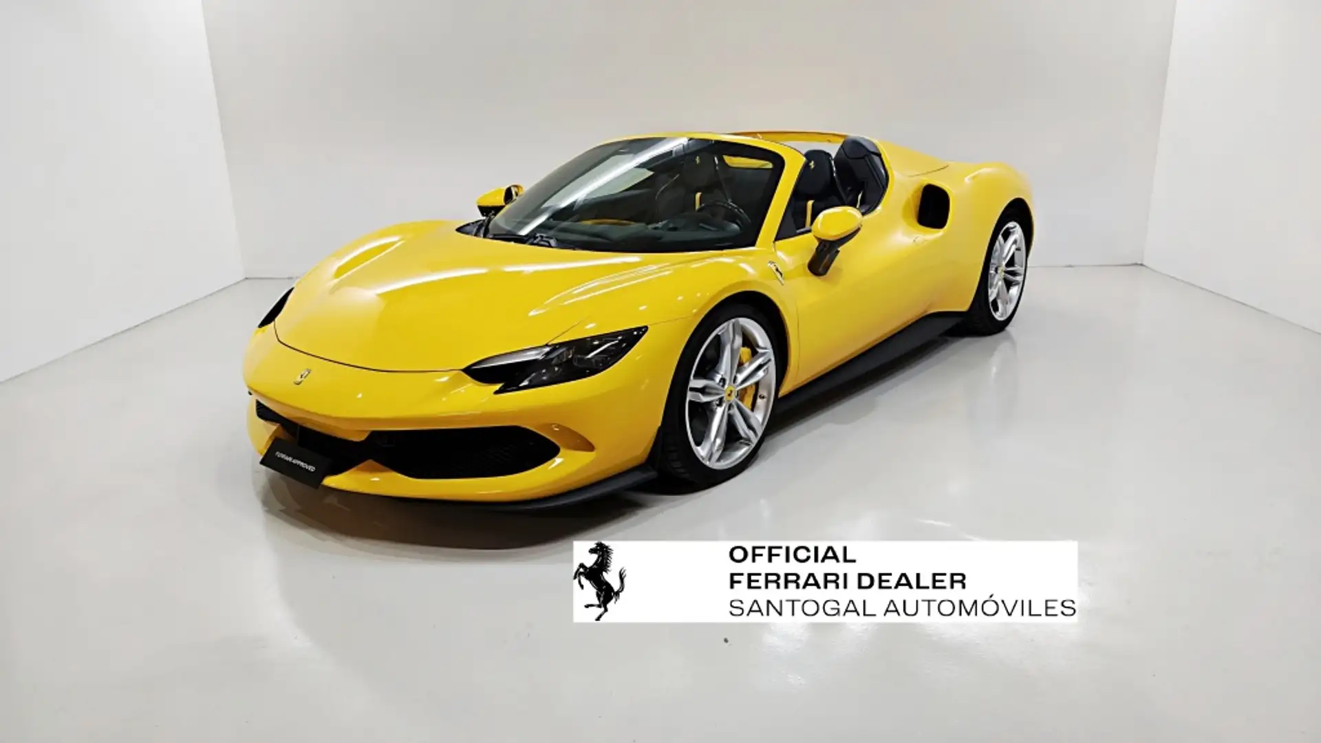페라리 296 GTS 2026 노랑 사진 1