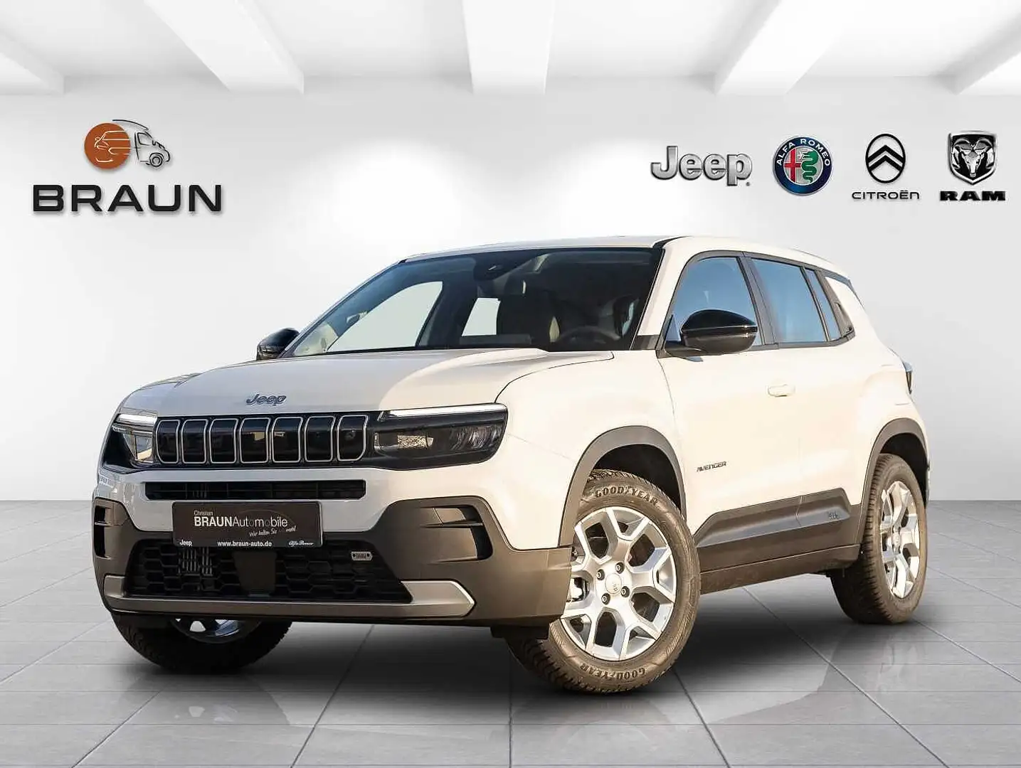 Jeep Avenger 1.2 Altitude Winterpaket/Navi Blanc - 1