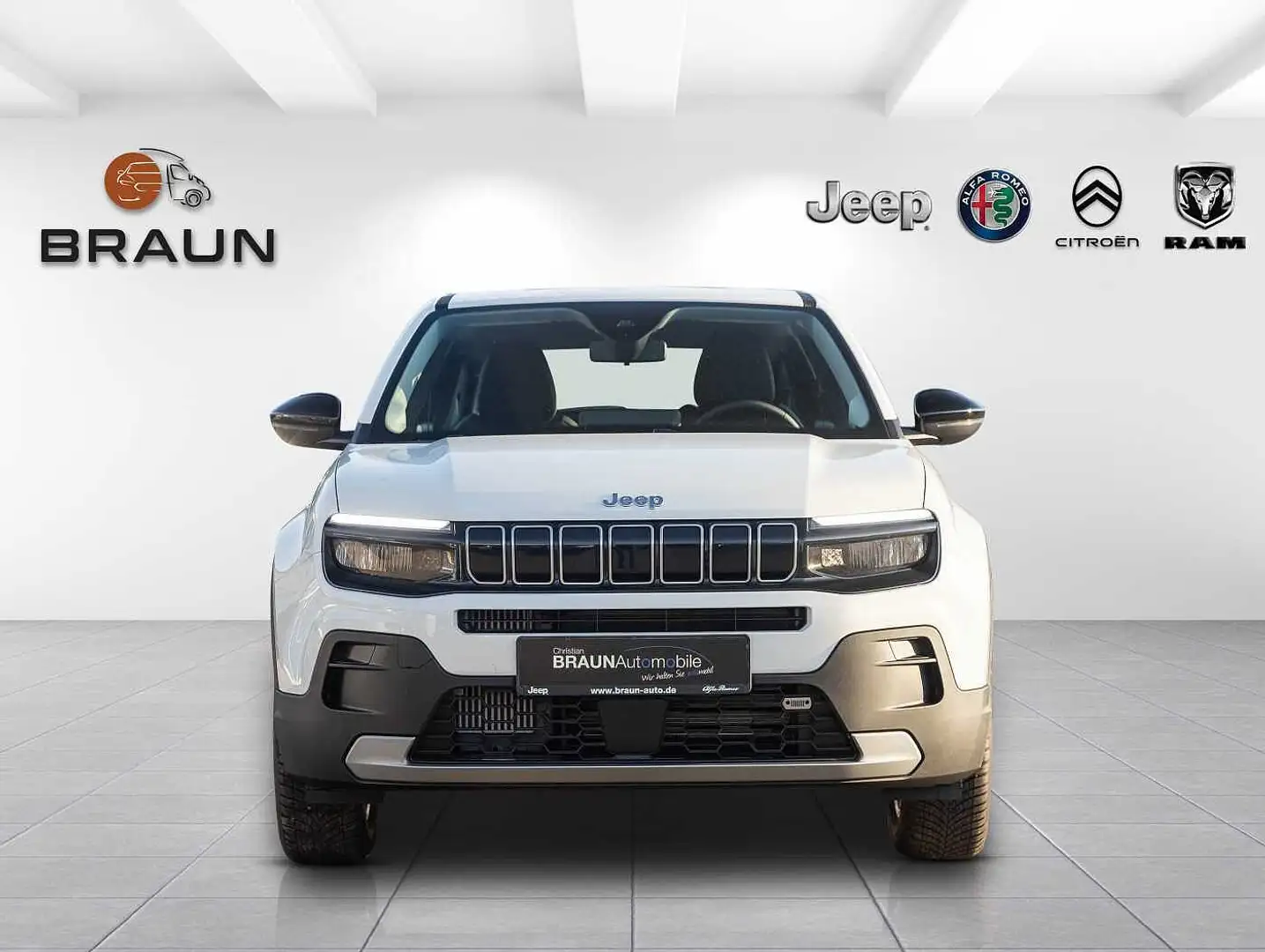 Jeep Avenger 1.2 Altitude Winterpaket/Navi Weiß - 2