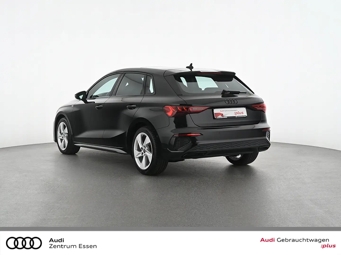 Audi A3 Sportback 35 TFSI S-LINE S-TRONIC LED NAV PLUS   S Schwarz - 2