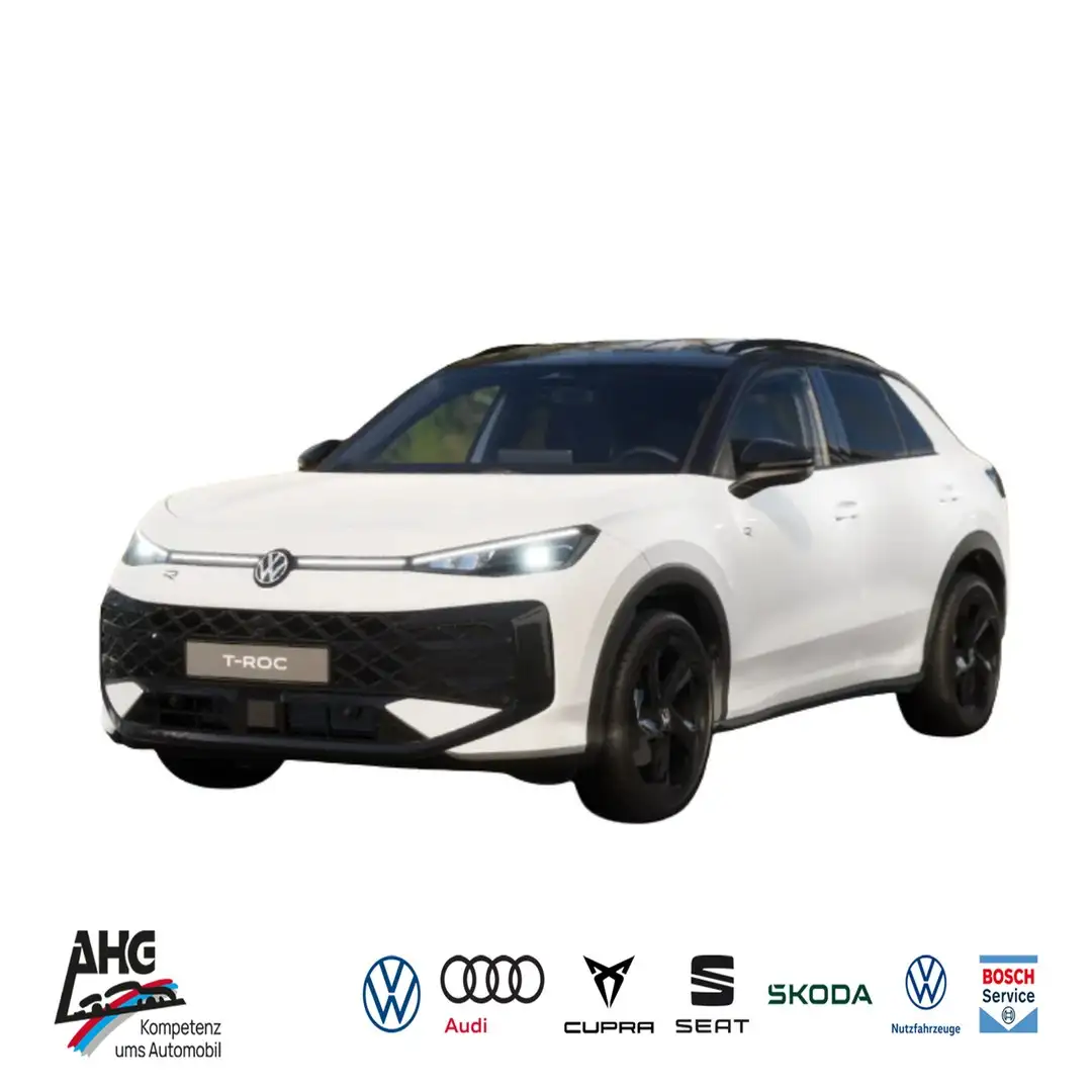 Volkswagen T-Roc 1.5 l eTSI 150 PS DSG R-Line Blanc - 1