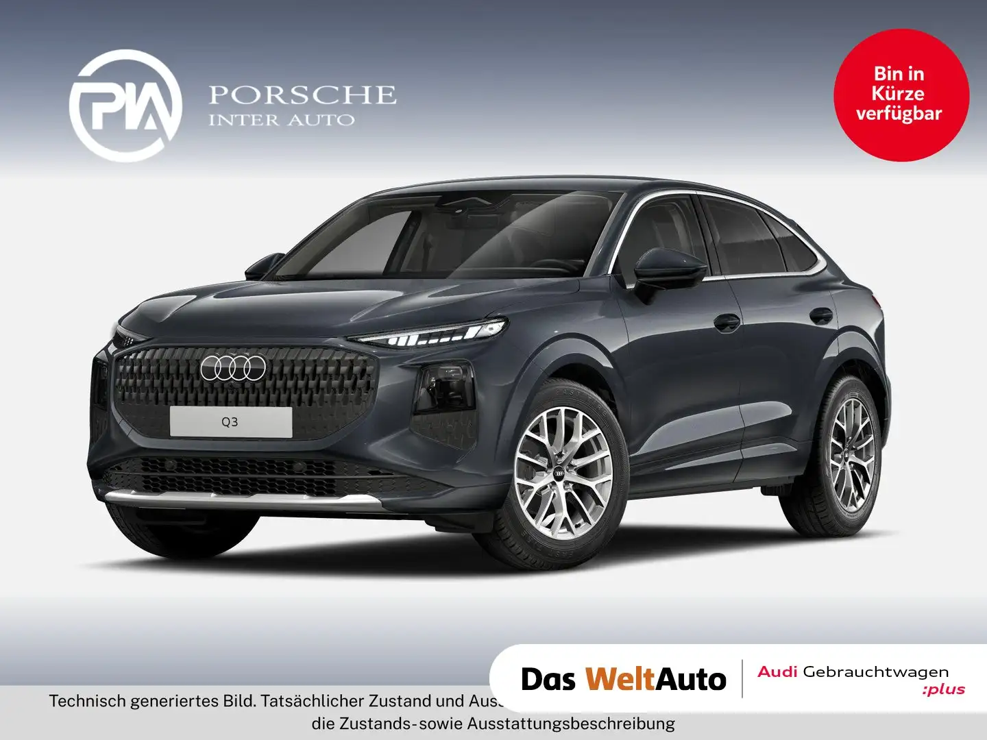 Audi Q3 TFSI 110 kW intense Grau - 1