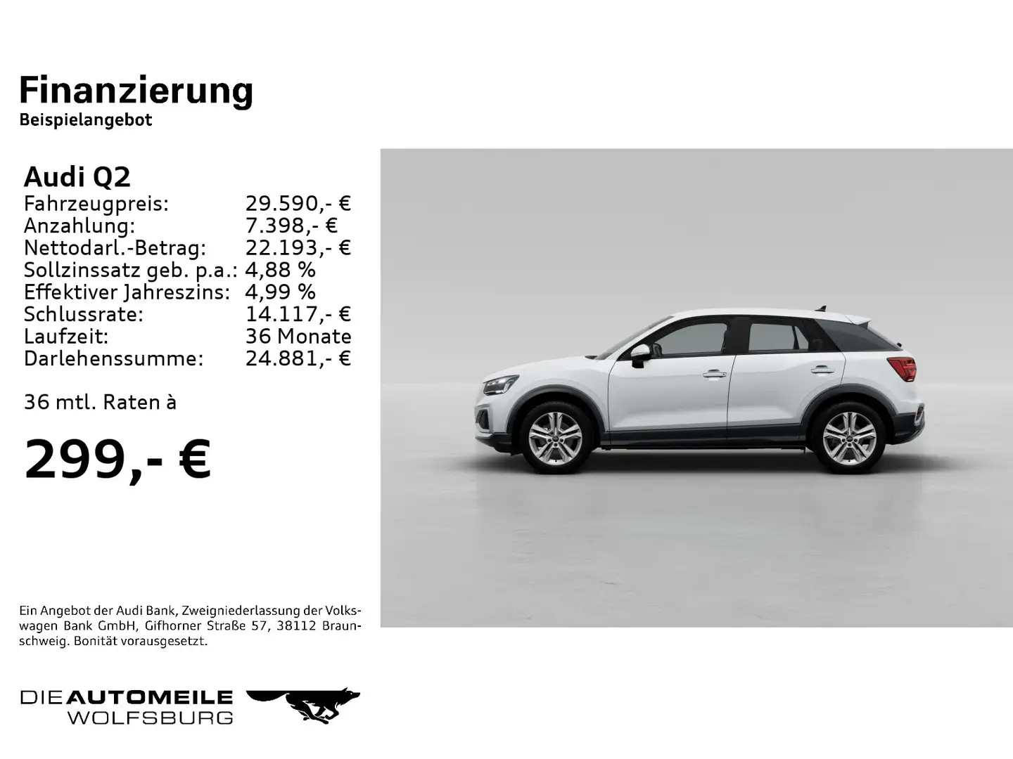 Audi Q2 35 TFSI S tronic advanced LED/SitzHZ/PDC/KLIM Weiß - 2