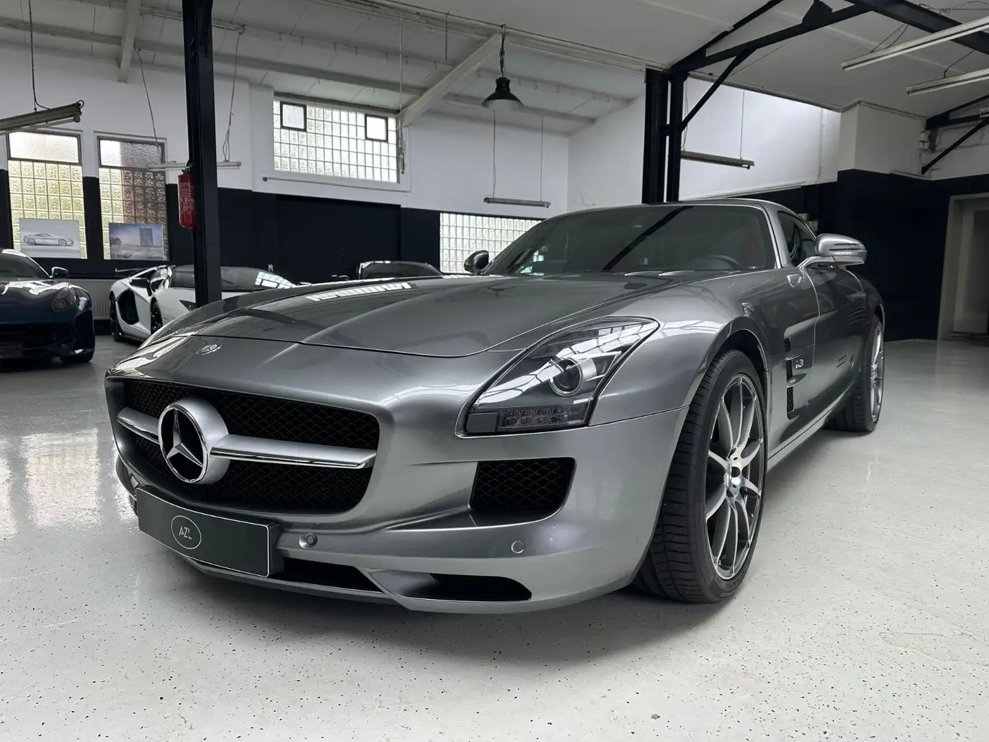 Mercedes-Benz SLS Coupe/V8/B&O/ KERAMIK/CARBON/1.HAND Gris - 1