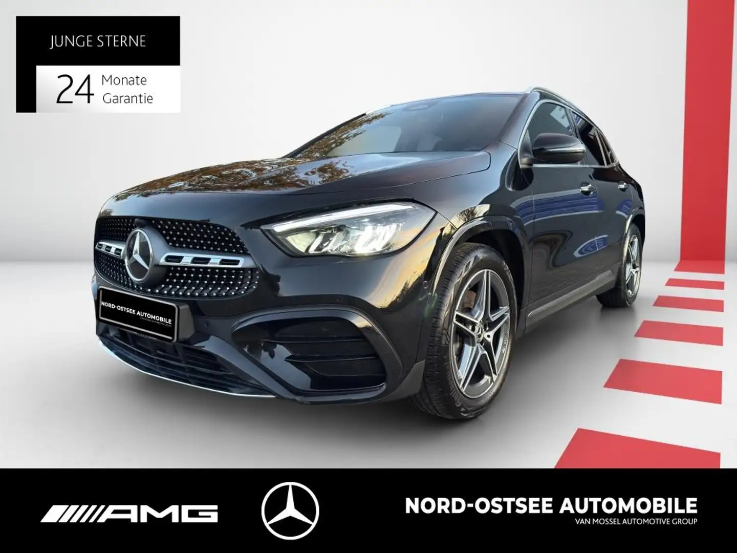 Mercedes-Benz GLA 200 d AMG AHK MBUX SHZ KEYLESS-GO Schwarz - 1