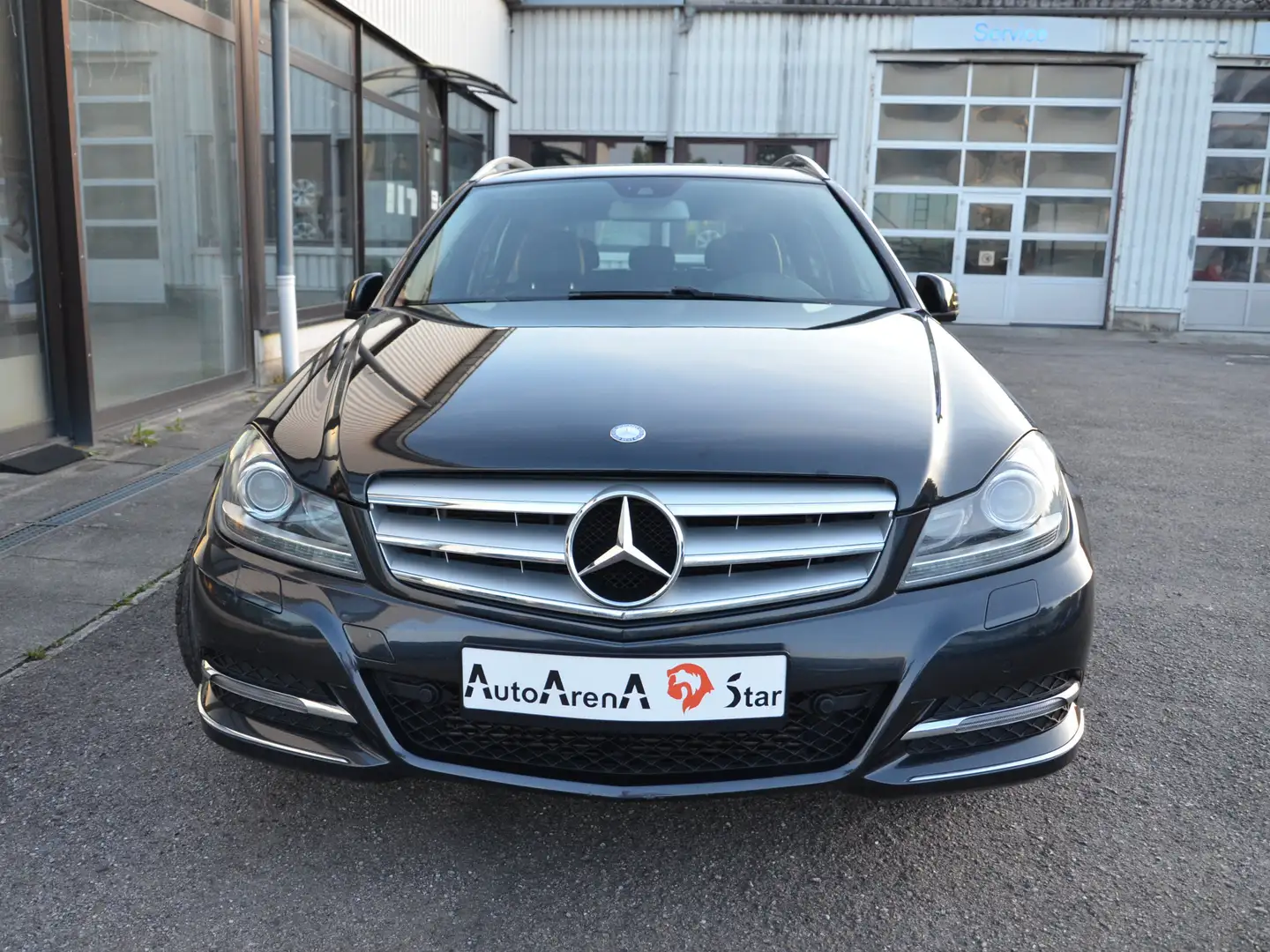 Mercedes-Benz C 180 C 180 T CGI BlueEf,Alu,Klima,Navi,PDC,Shz,Tel,AHK Schwarz - 2