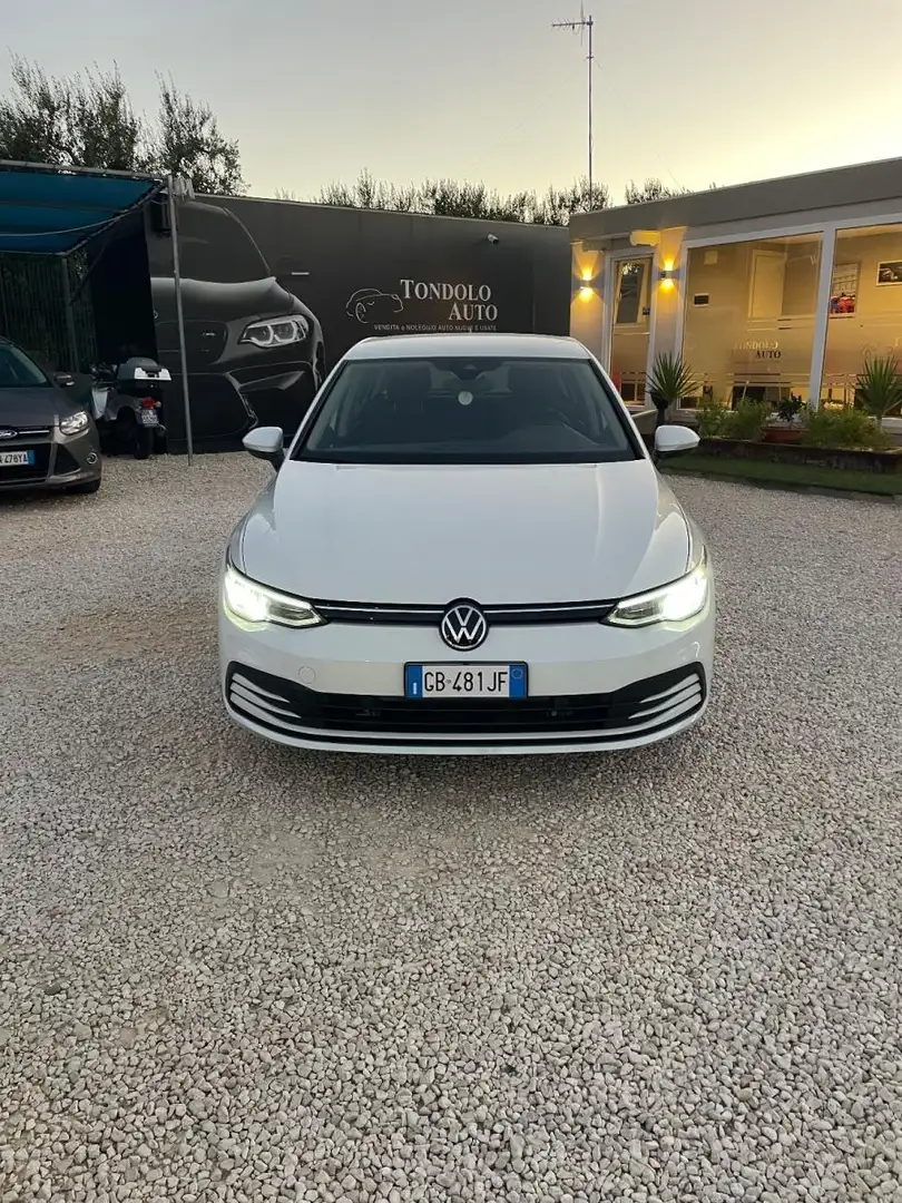 Volkswagen Golf 2.0 TDI 150CV DSG SCR Life Weiß - 1