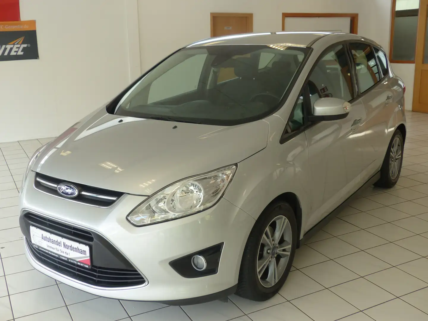 Ford C-Max 1.6 TDCI Sync Edition*KLIMA*NAVI*SHZ*TÜV NEU* Argent - 2