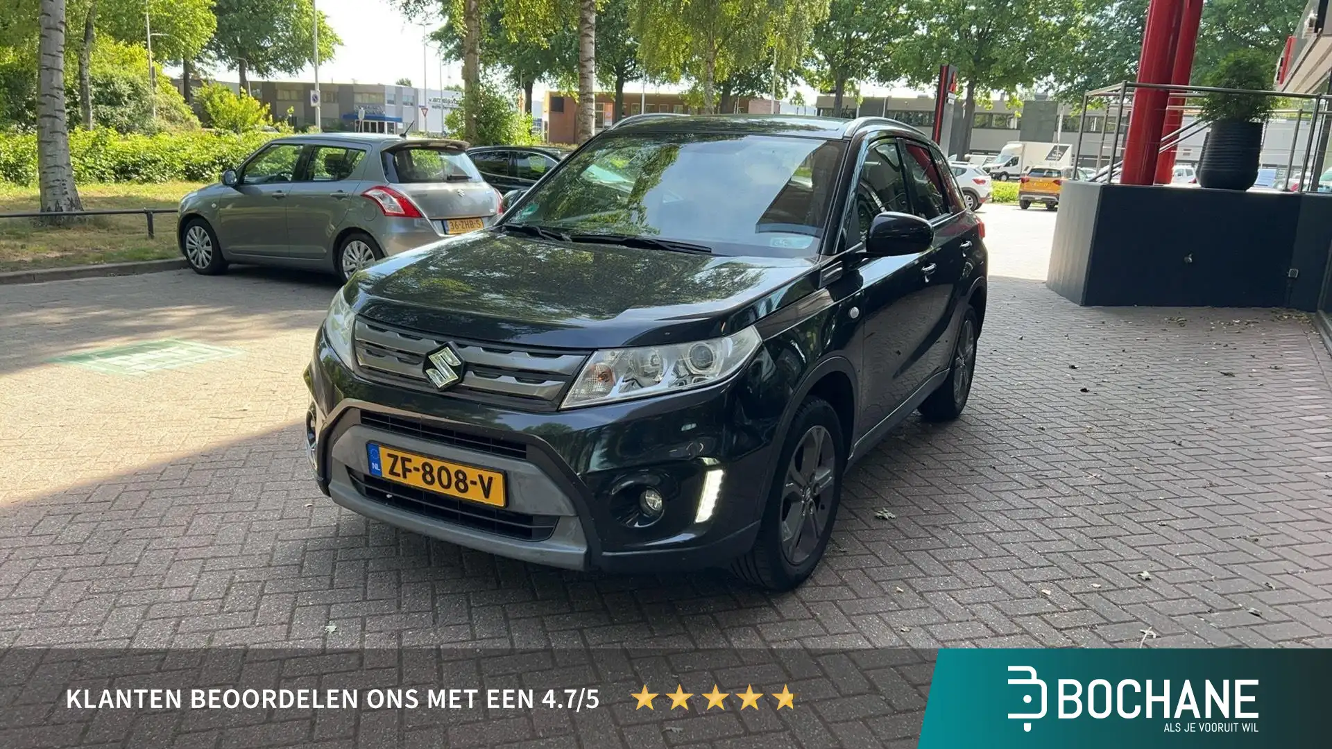 Suzuki Vitara 1.6 Exclusive | Afneembare Trekhaak | Navigatie | Zwart - 1
