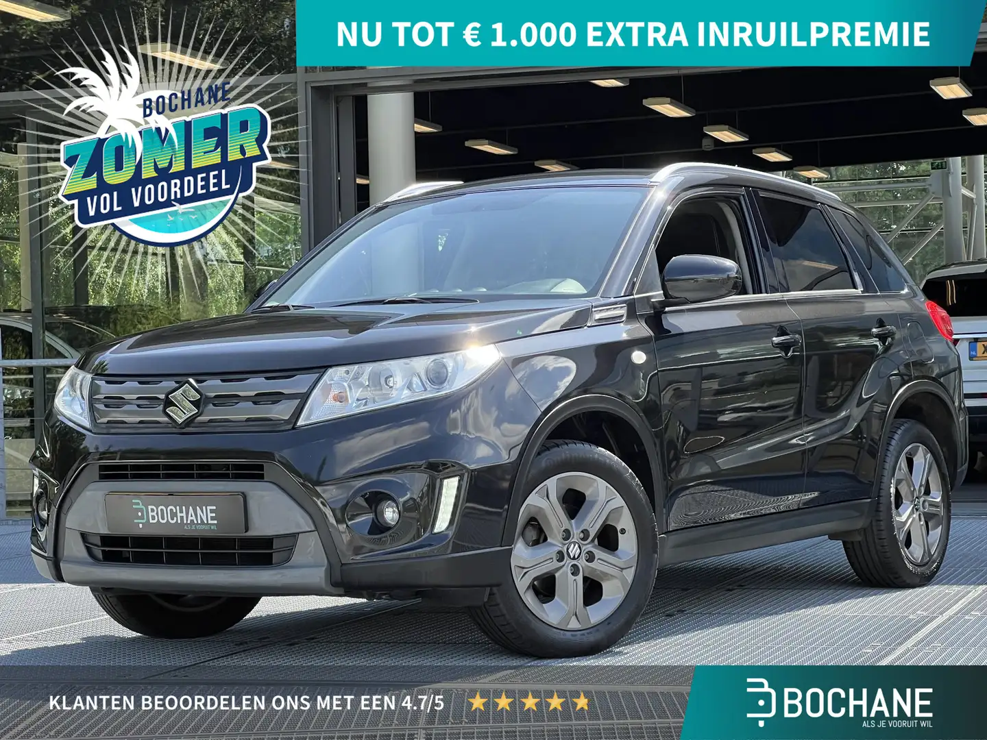 Suzuki Vitara 1.6 Exclusive | Afneembare Trekhaak | Navigatie | Nero - 1