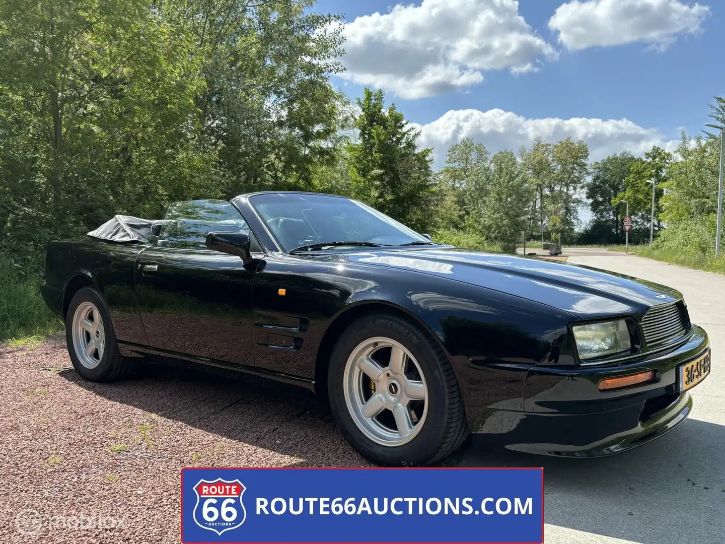 Aston Martin Virage Volante Cabrio 1994 | Route 66 auctions Schwarz - 1