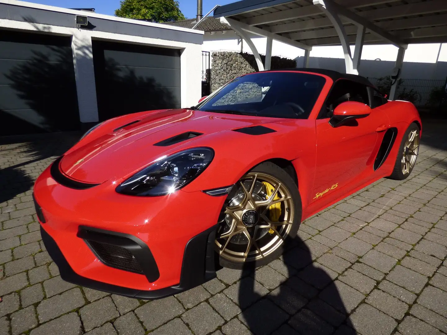 Porsche Boxster Spyder RS *Ceramik*Lift*5-Jahre Approved Rouge - 1