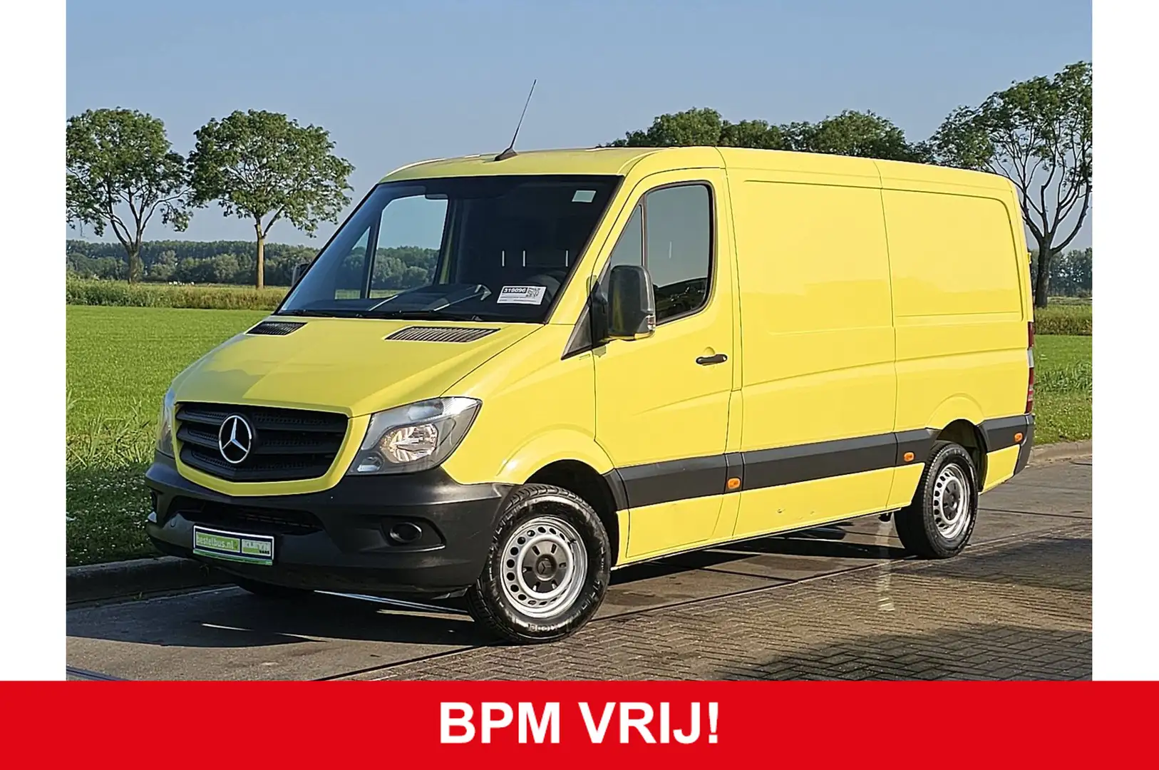 Mercedes-Benz Sprinter 314 2.2 CDI L2H1 EURO6 airco, navi, trekhaak Geel - 1
